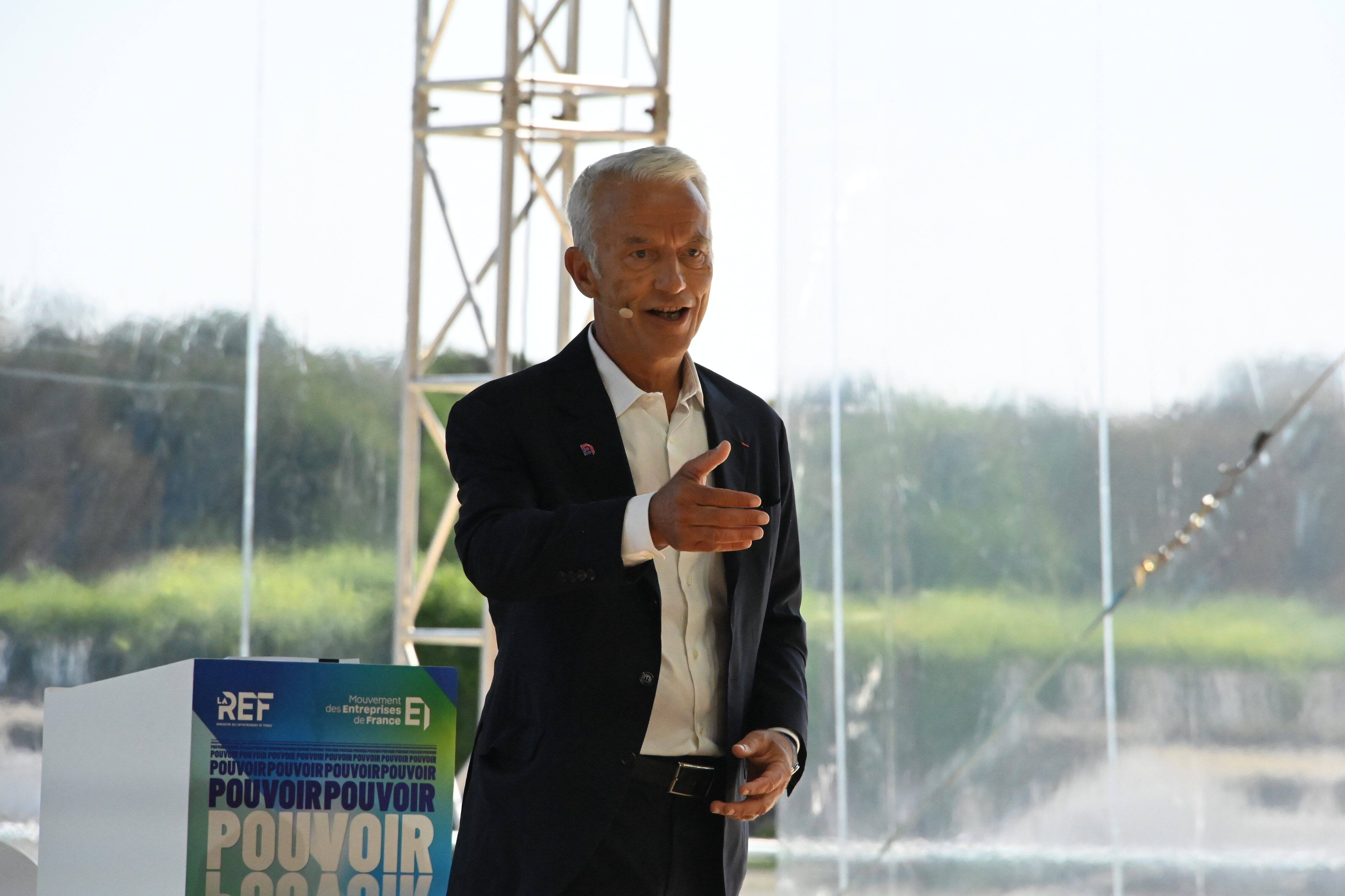 Rencontre des entrepreneurs de France: "Les entreprises ont besoin de visibilité", affirme le patron du Medef