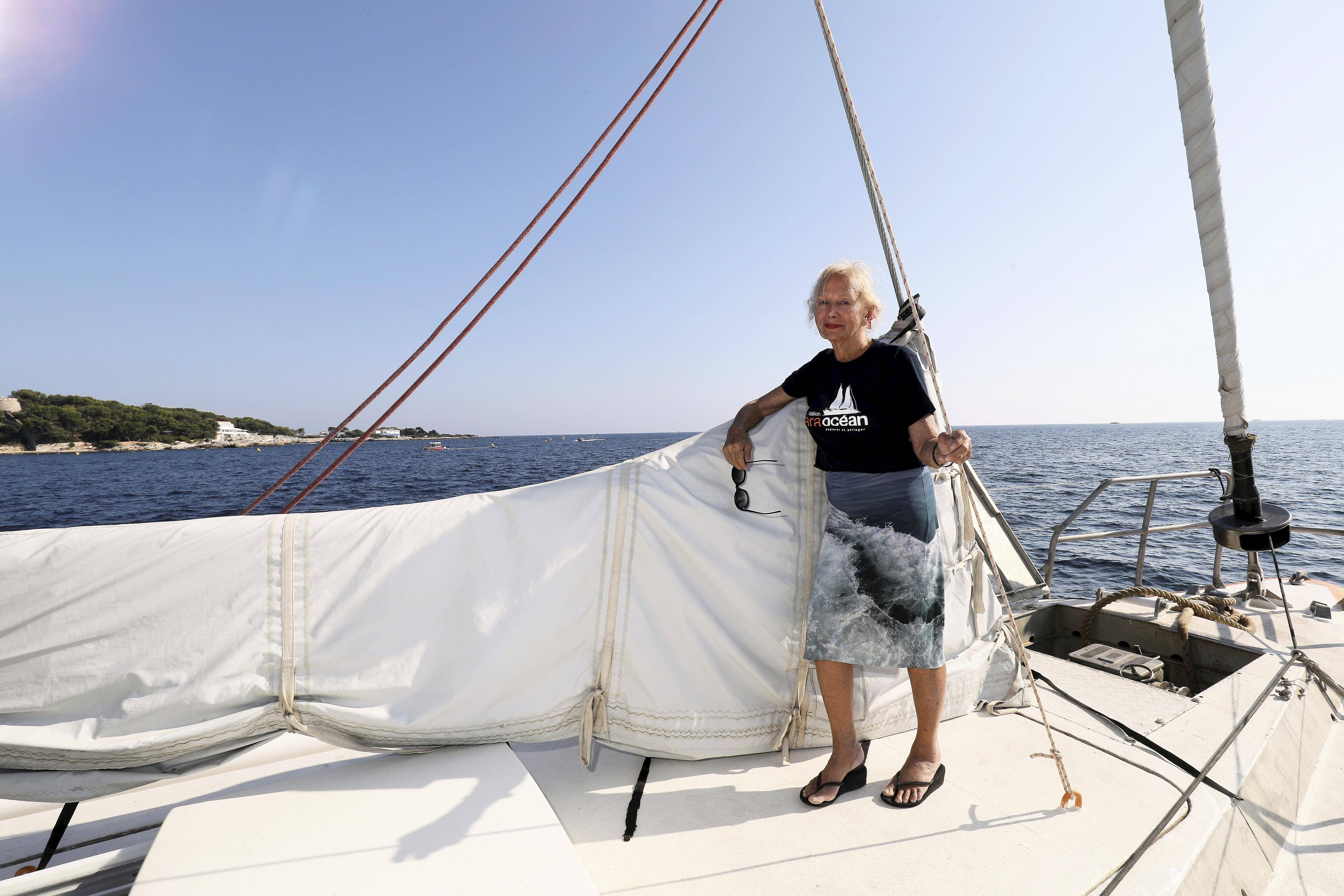 "J'étais faite pour être Antiboise!": on a rencontré Agnès b. à bord de sa goélette au large d'Antibes