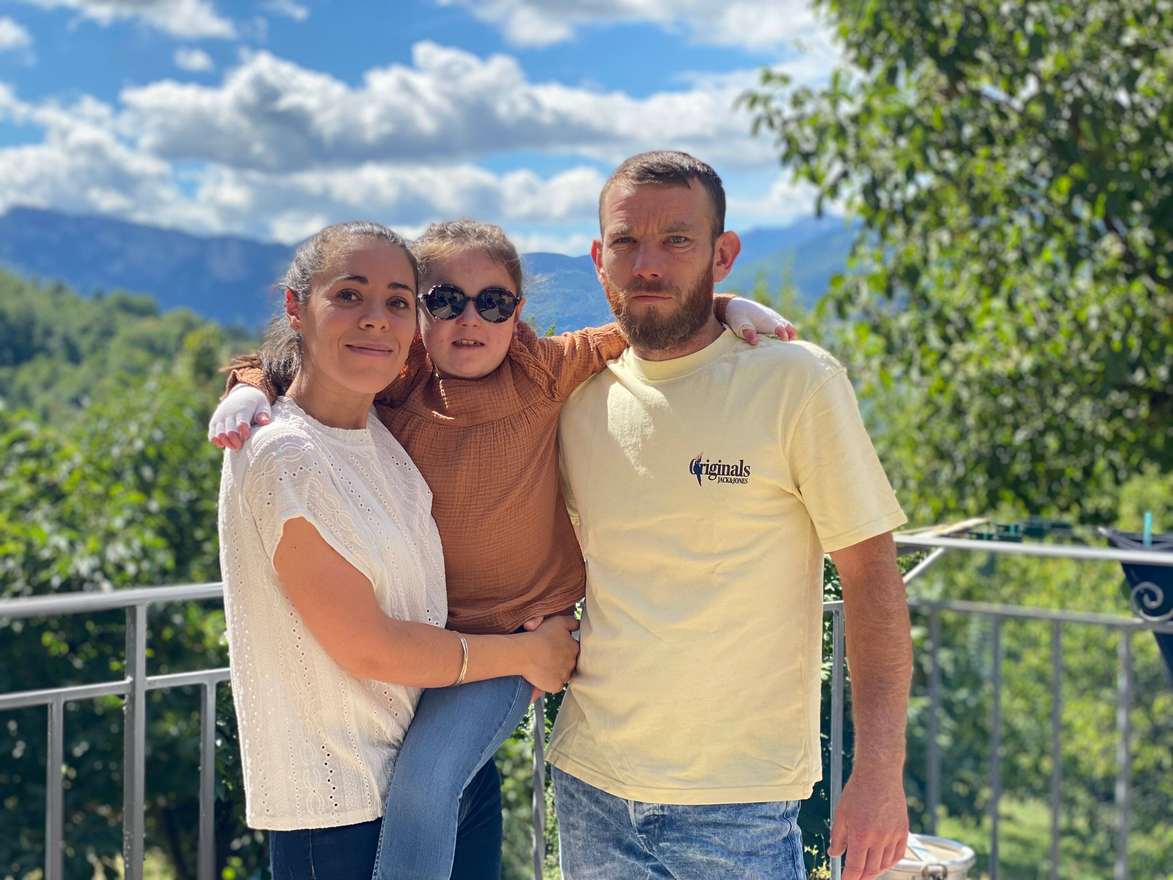 Atteinte d'une maladie rare de la peau, la petite Valentine a levé avec ses parents 30.000 euros pour la recherche