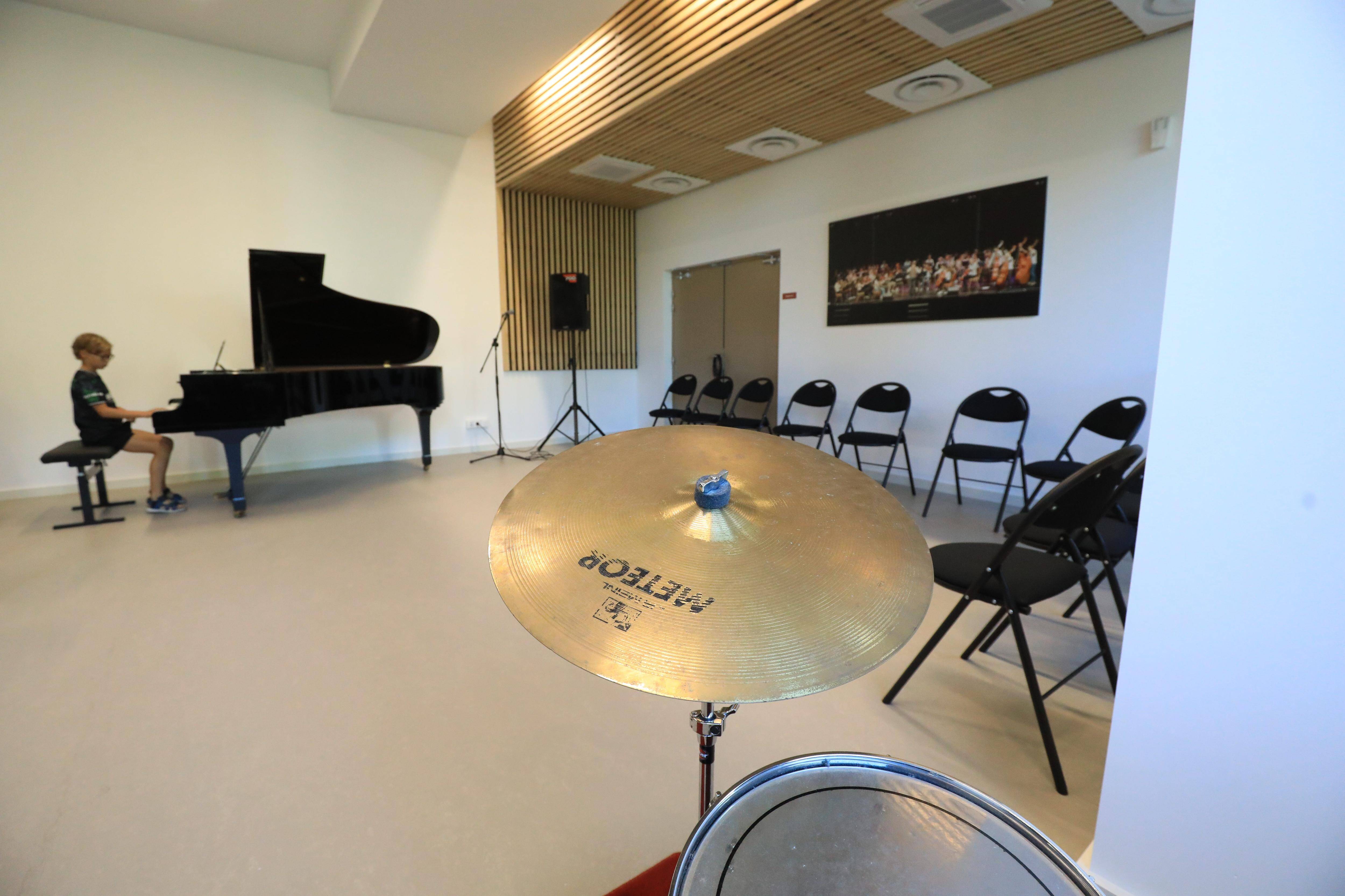 "Il y a une pièce dans la pièce pour insonoriser chaque salle": un conservatoire municipal de musique flambant neuf à Cagnes-sur-Mer