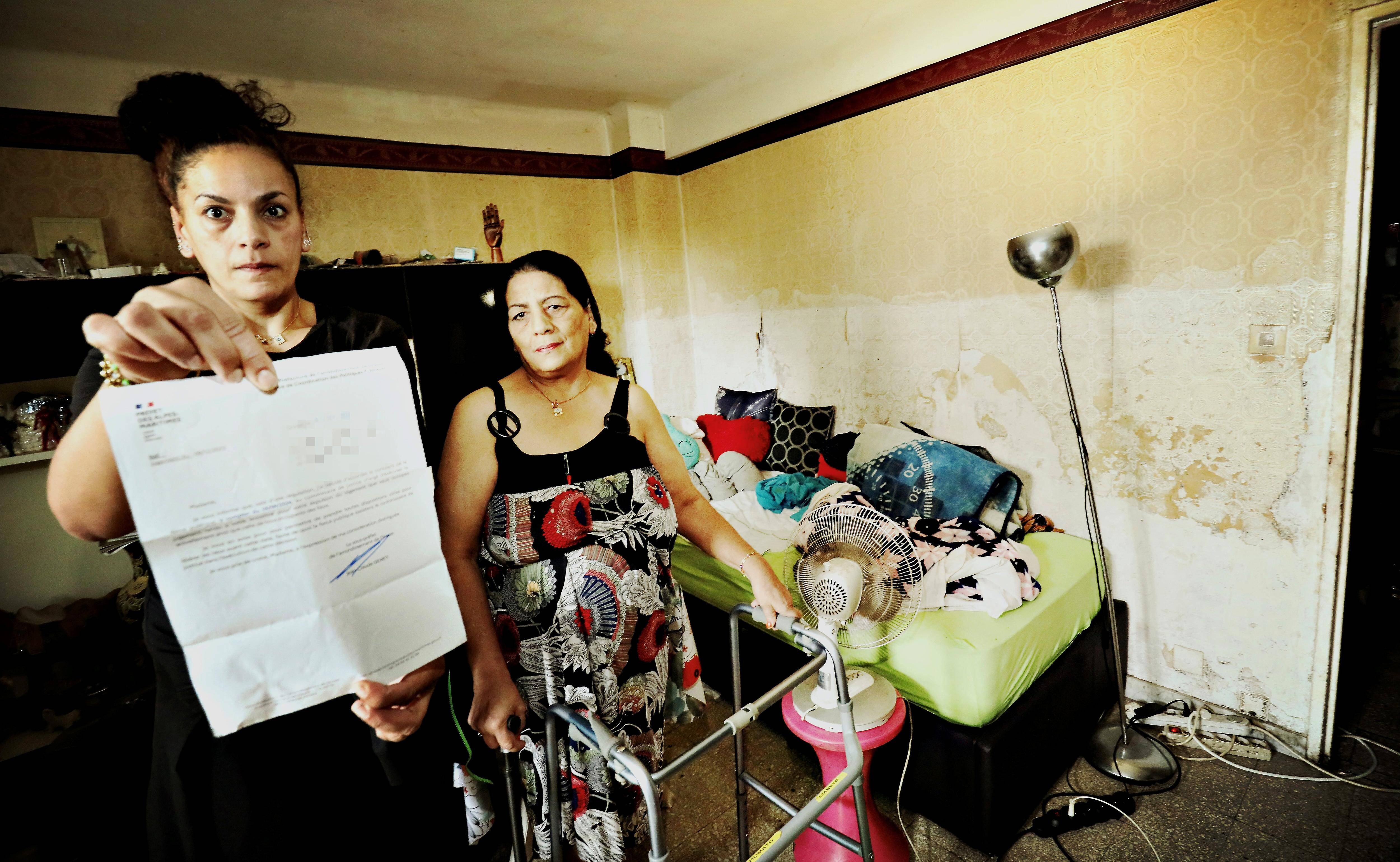 Elles y habitent depuis 27 ans, une mère et sa fille expulsées de leur logement à Cannes