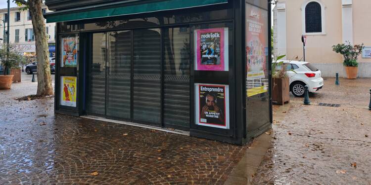 Pourquoi les kiosques à journaux vont disparaître à Six-Fours