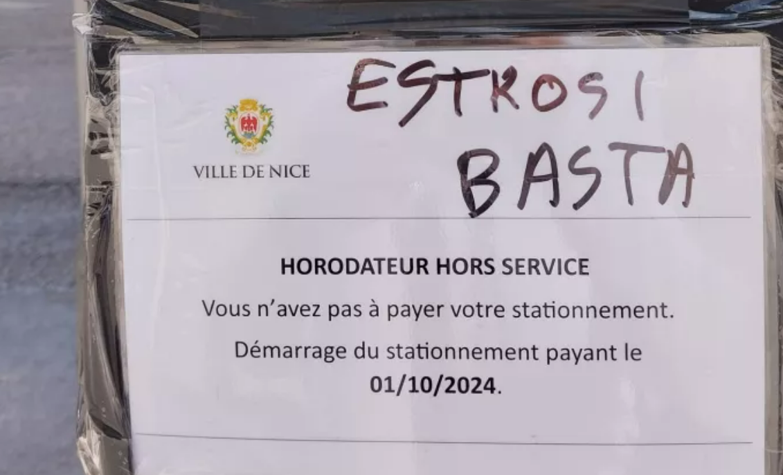 Le stationnement devient payant dans un quartier de Nice ce mardi, une partie des habitants organisent la grogne