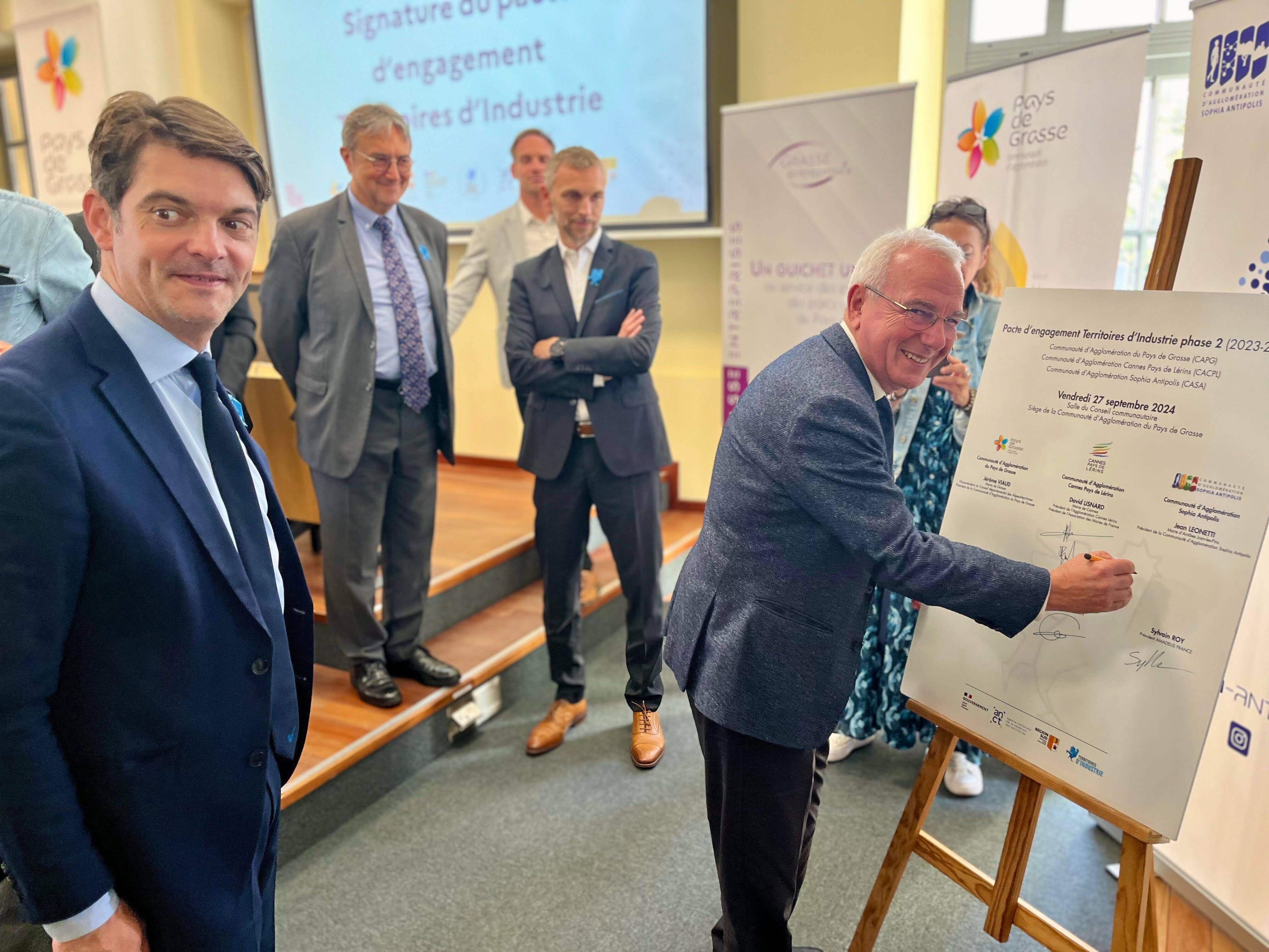 Les agglos d'Antibes, Cannes et Grasse rejoignent le programme Territoires d'industrie: ça veut dire quoi?