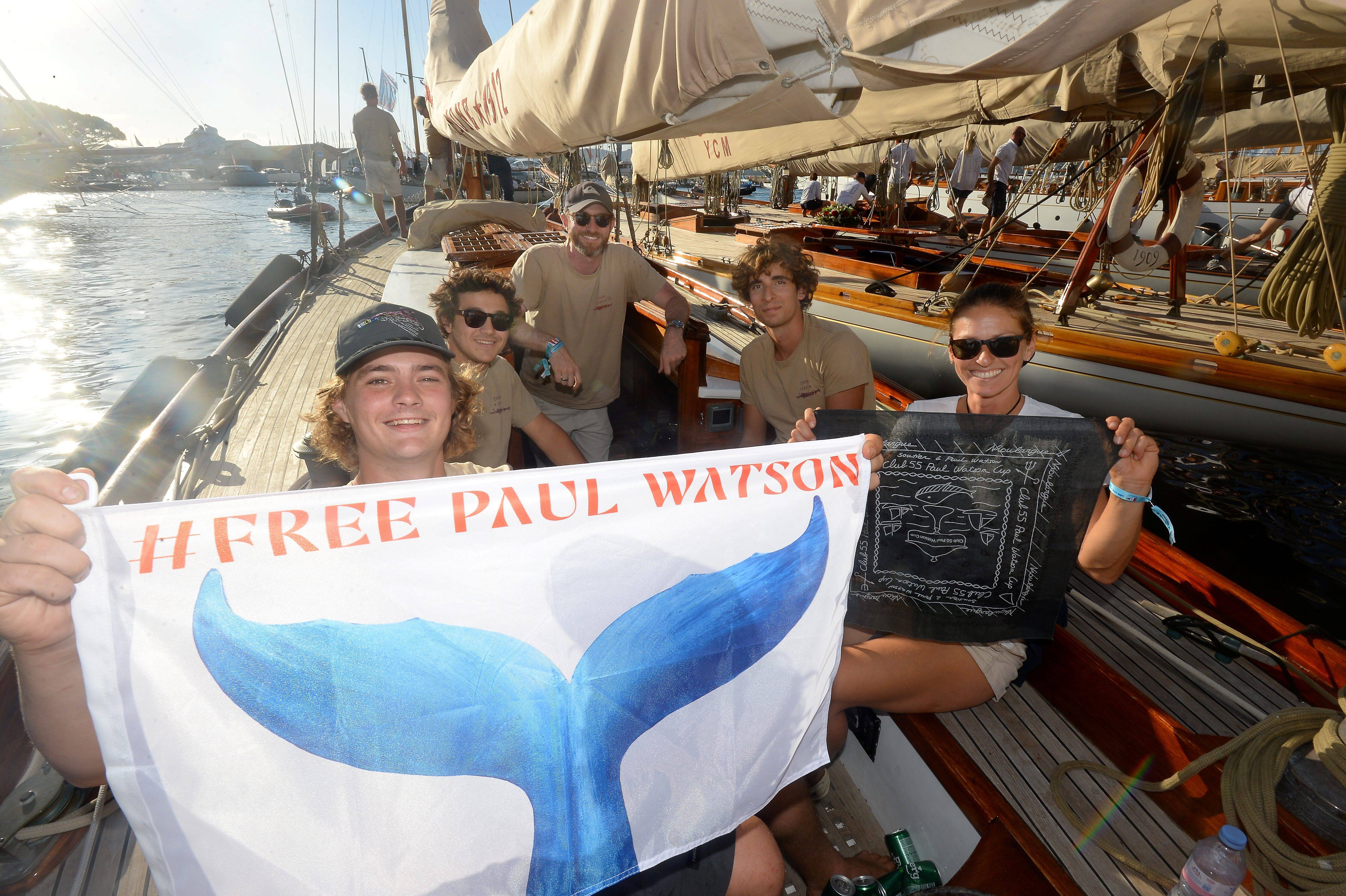"Il faut en faire une journée forte": Paul Watson, figure de proue des 26e Voiles de Saint-Tropez