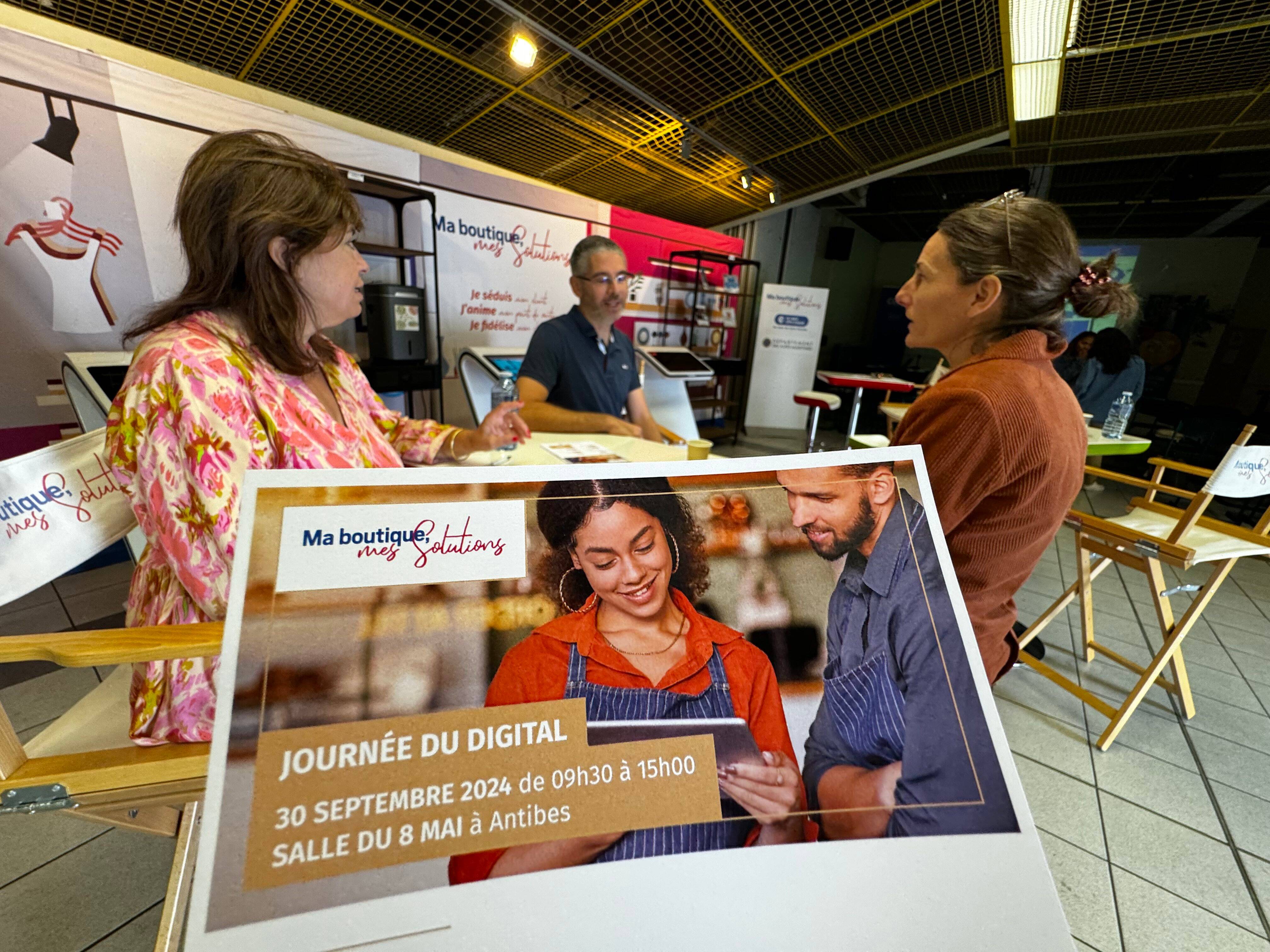 Réseaux sociaux, IA: le commerce local à Antibes tente de se mettre à la page du numérique