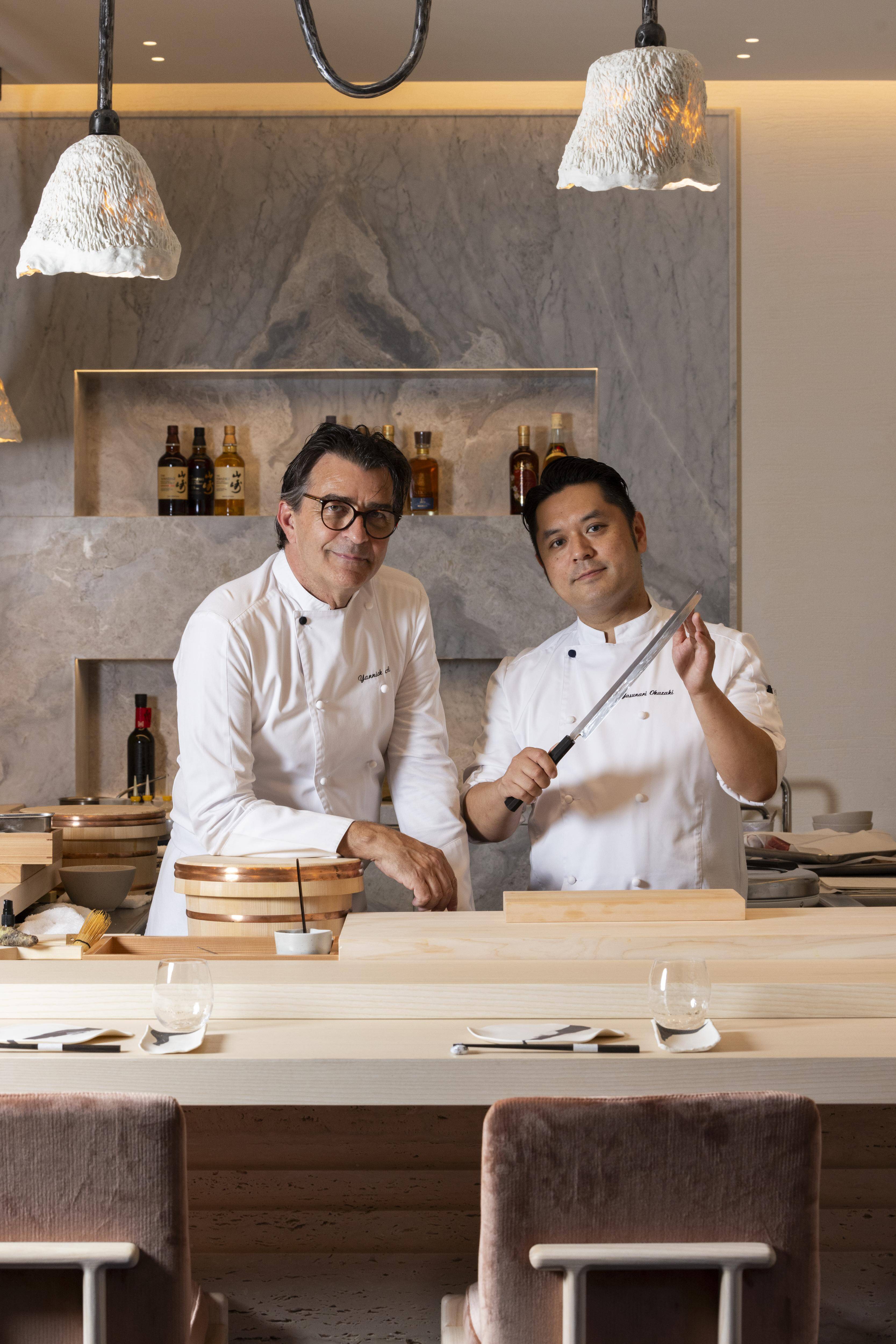 Après Paris, il est possible de goûter aux sushis du chef Yannick Alléno sur la Côte d'Azur