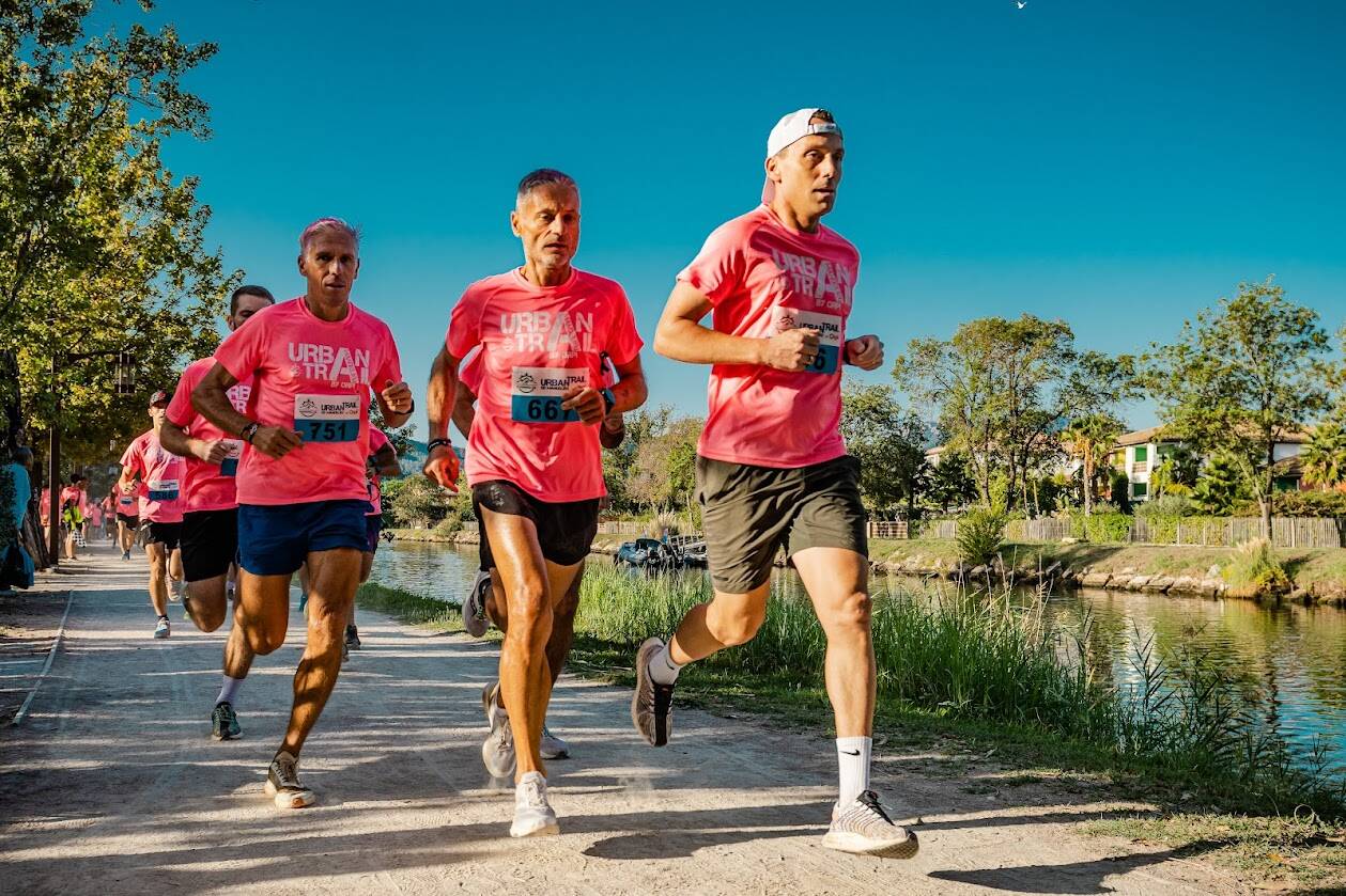 This is why you will come across athletes dressed in pink this weekend in Mandelieu