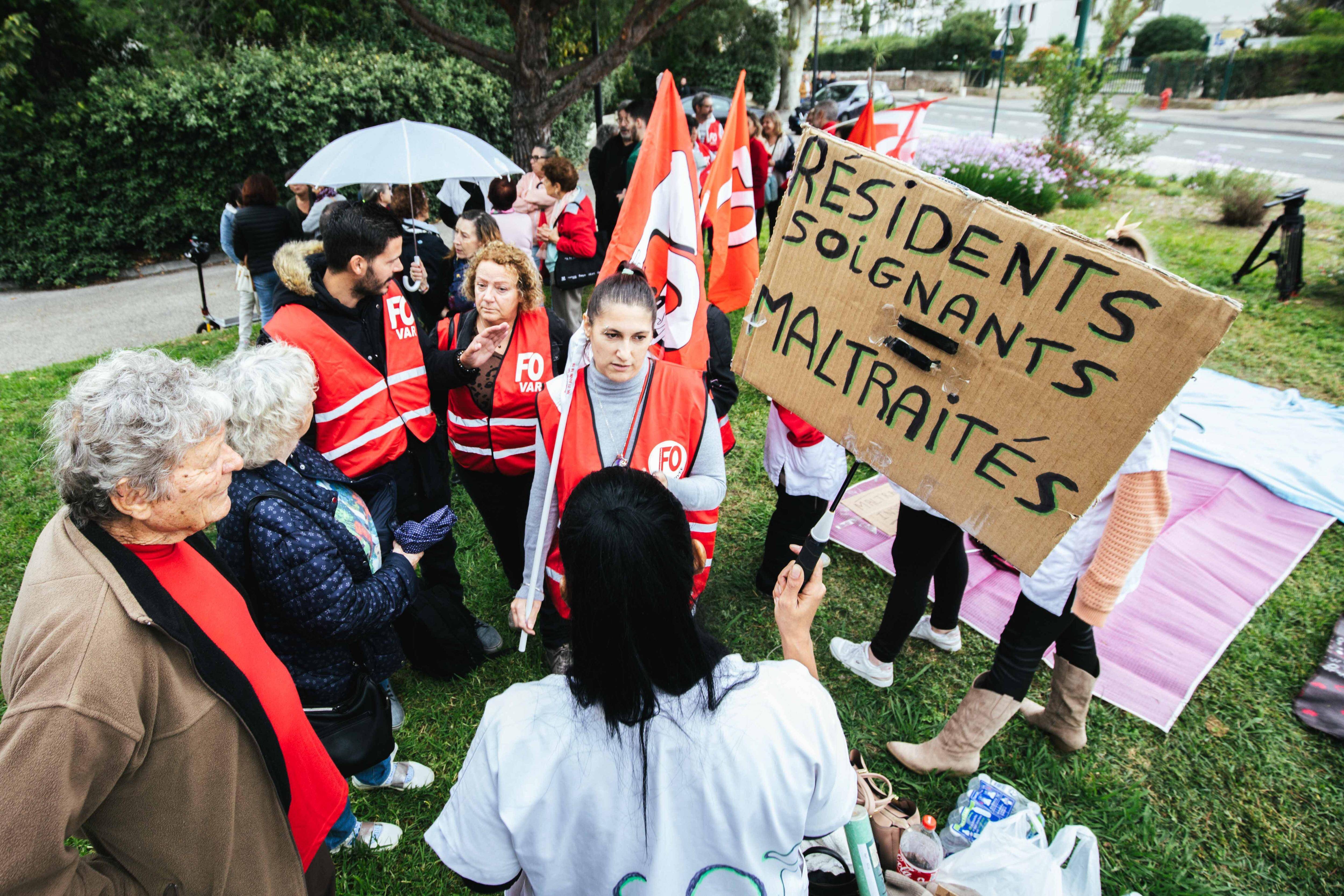 Ehpad de La Garde fermé en urgence pour des "dysfonctionnements graves": les employés mobilisés pour se défendre