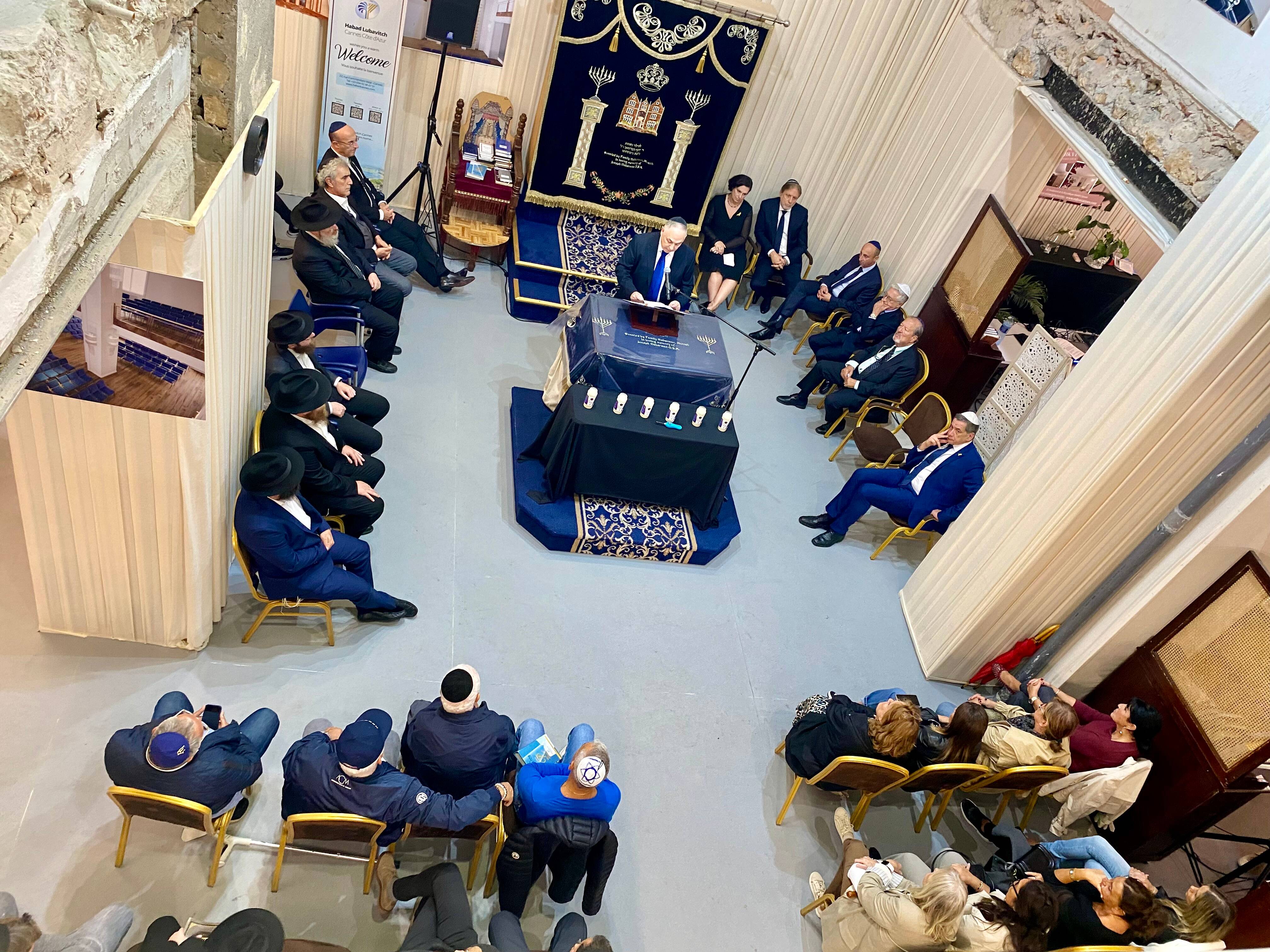 À Cannes, des hommages et des prières pour les victimes et otages israéliens du 7 octobre 2023