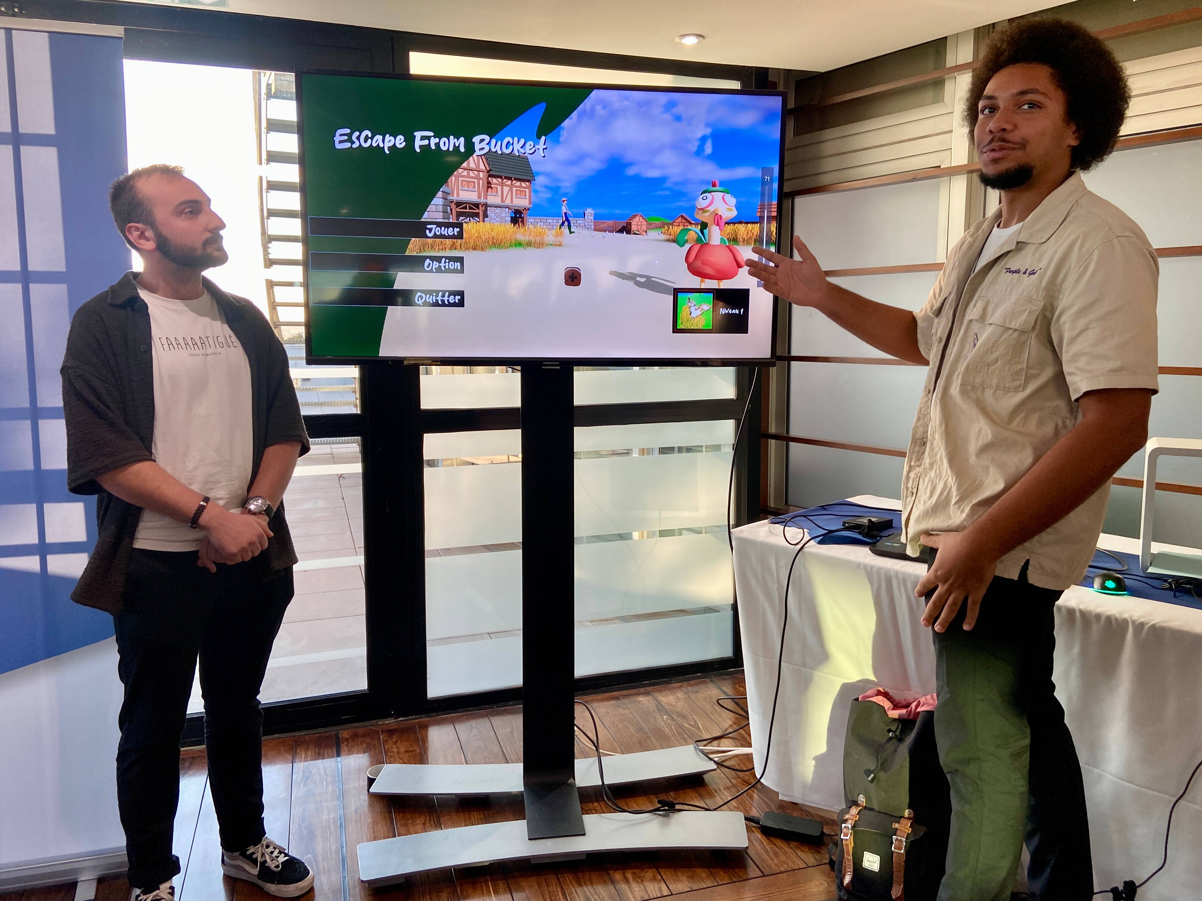 L'évasion des poules... ce jeu vidéo créé à Toulon par des étudiants a été récompensé