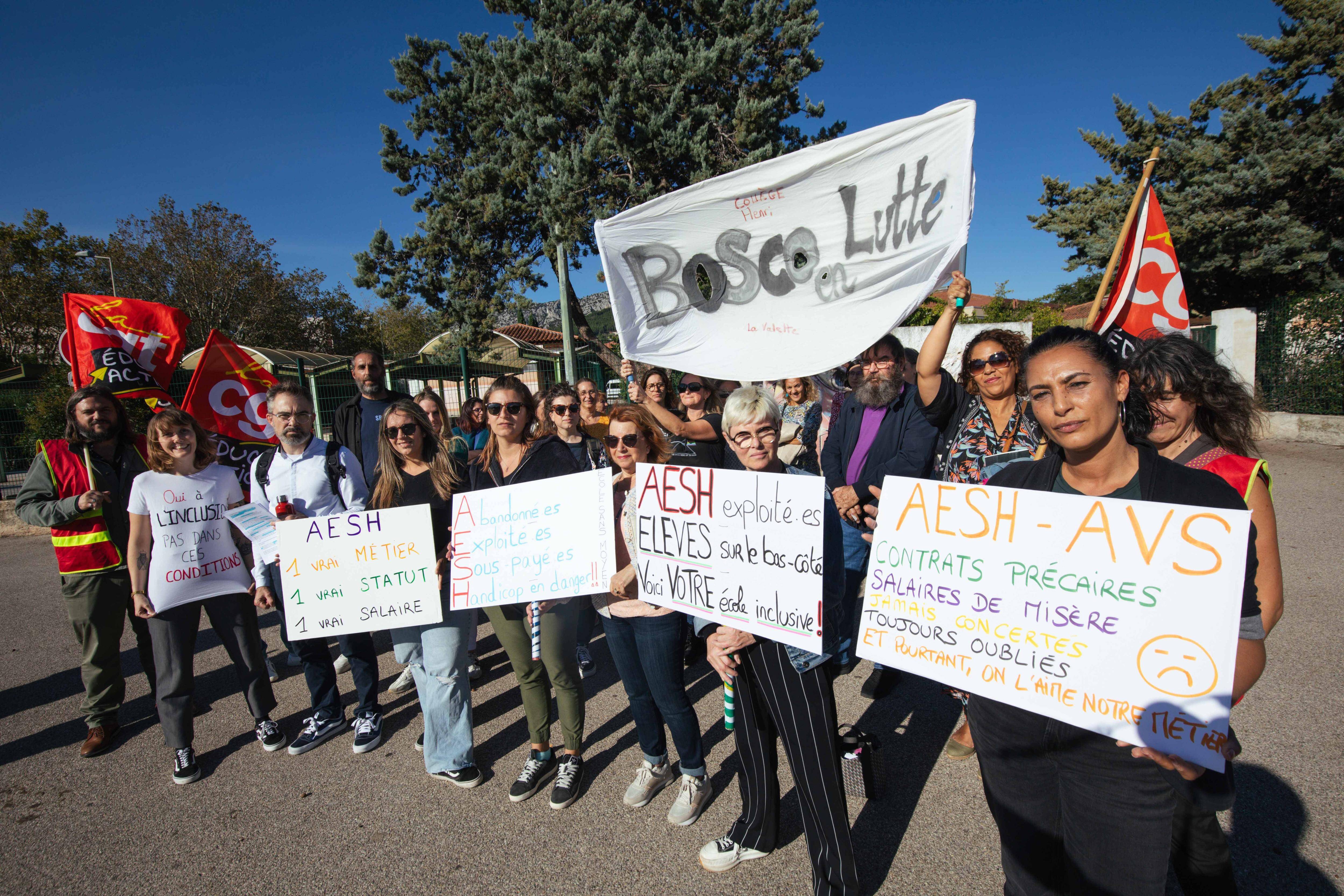 "Faute de personnel, les enfants se font dessus": ils réclament plus de moyens pour leur collège à La Valette