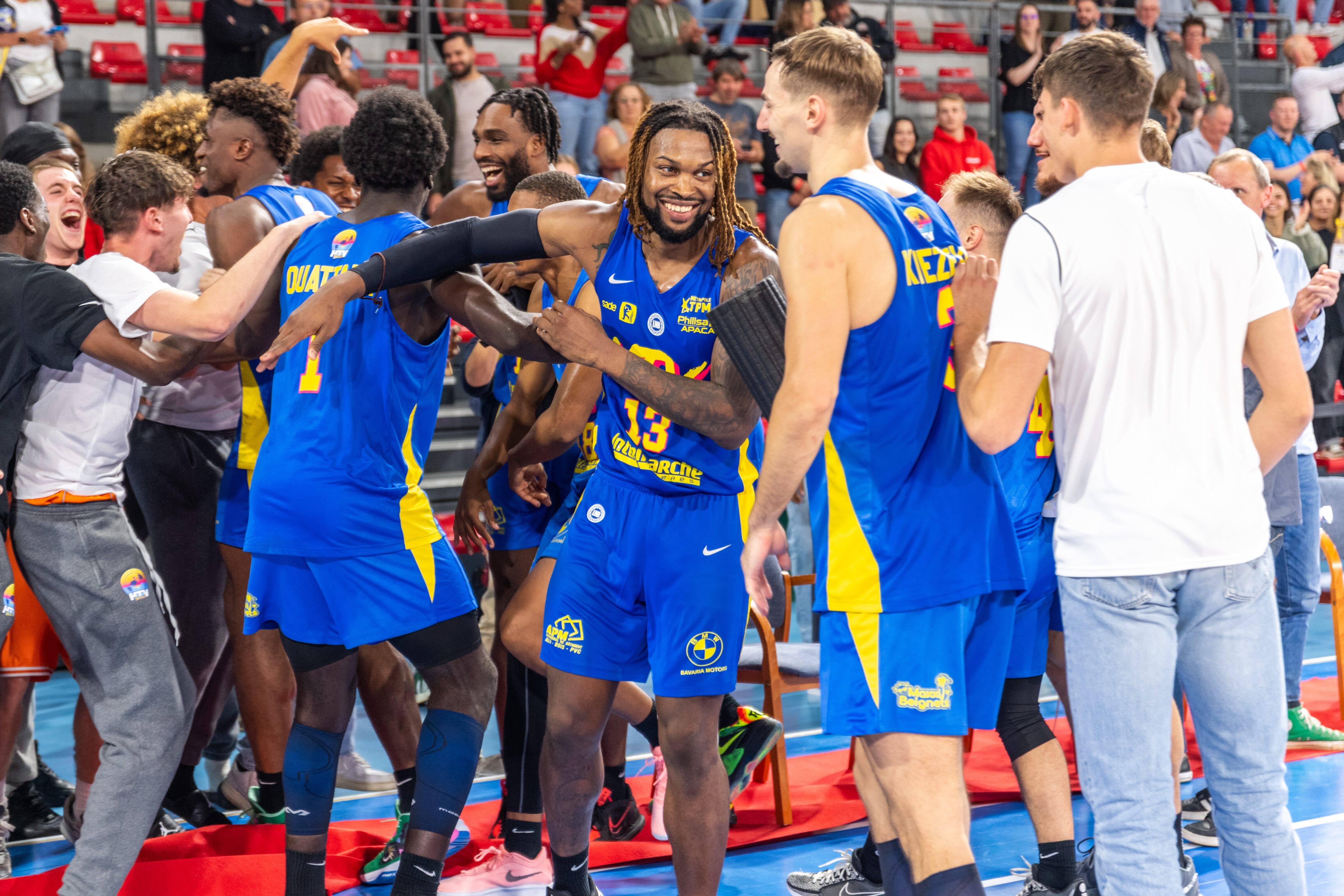 Le déclic, enfin, pour le HTV, vainqueur de son premier match en Pro B
