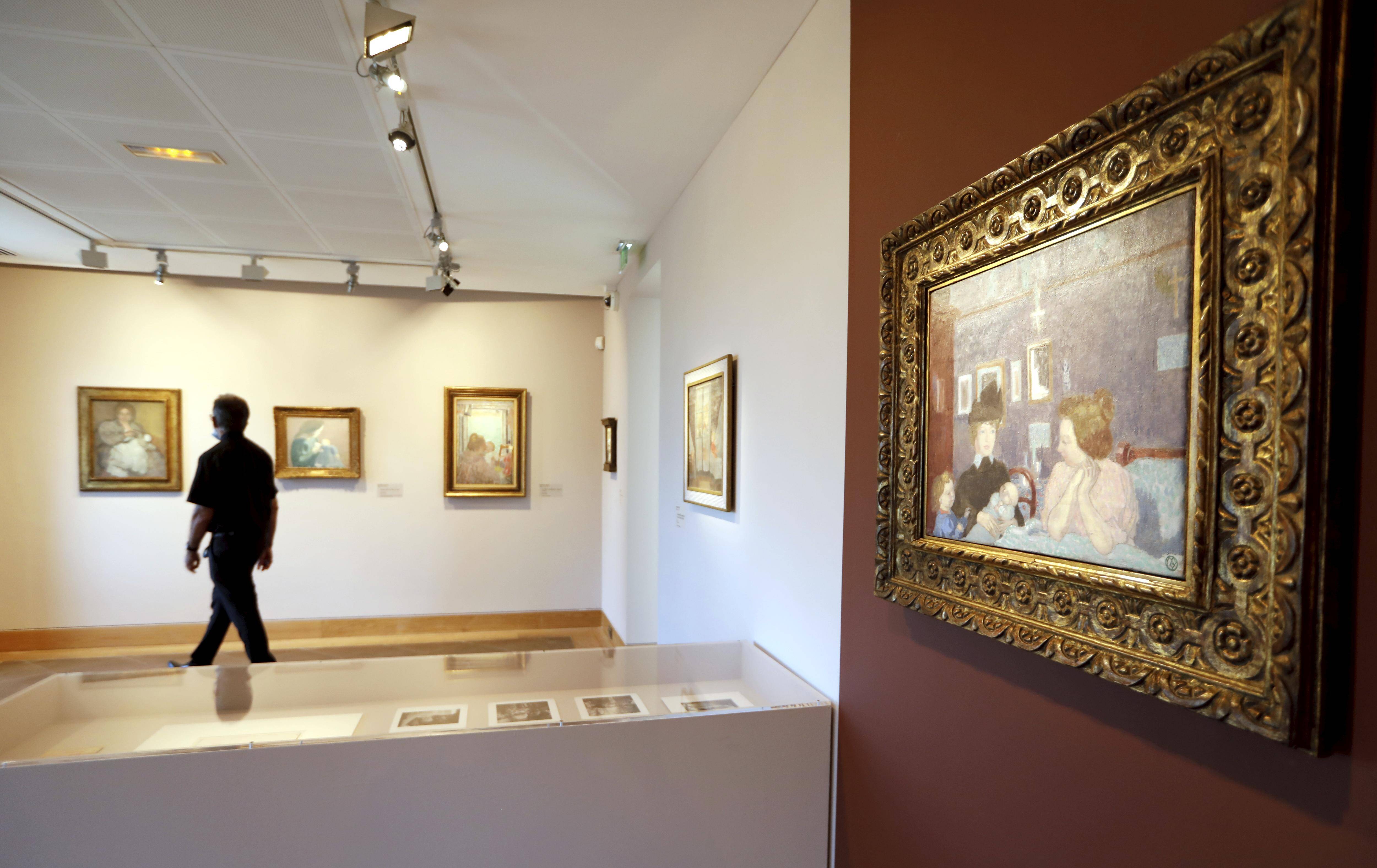 Une visite au musée Bonnard... les yeux bandés ce lundi pour sensibiliser aux handicaps visuels