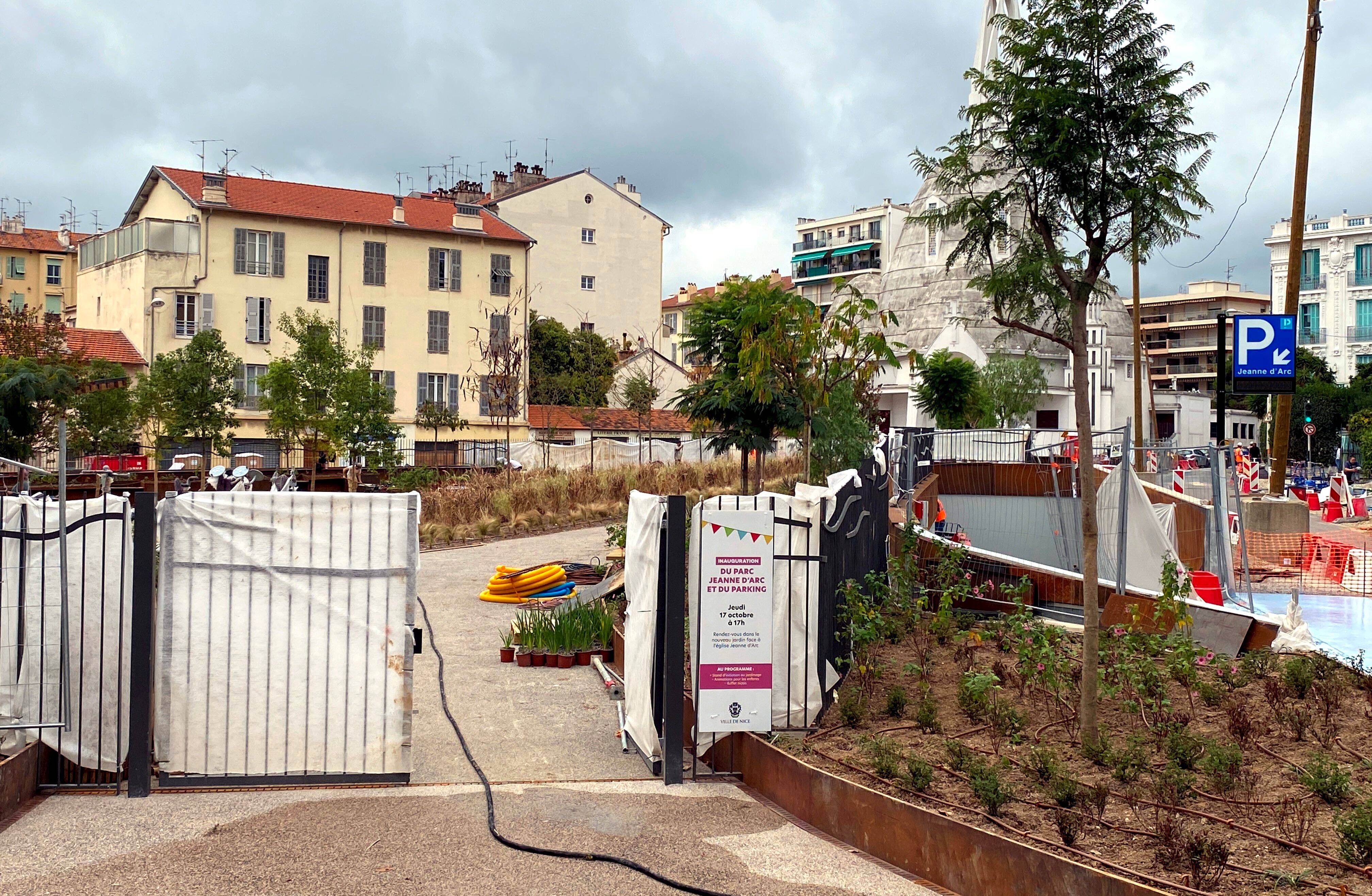 Après des années d'attente et plus de trois ans de travaux, le parking Jeanne-d'Arc et son jardin inaugurés la semaine prochaine à Nice