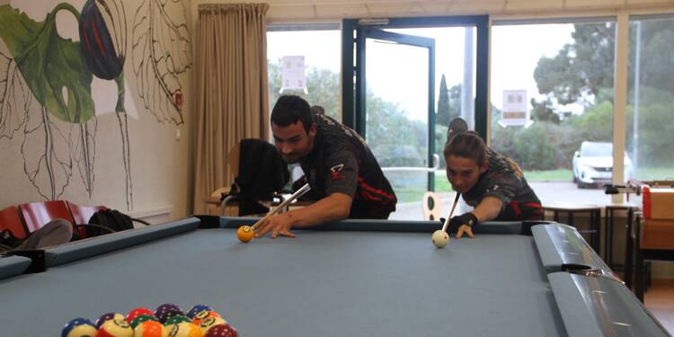 A Hyères, une pépinière de champions de billard à Agricampus