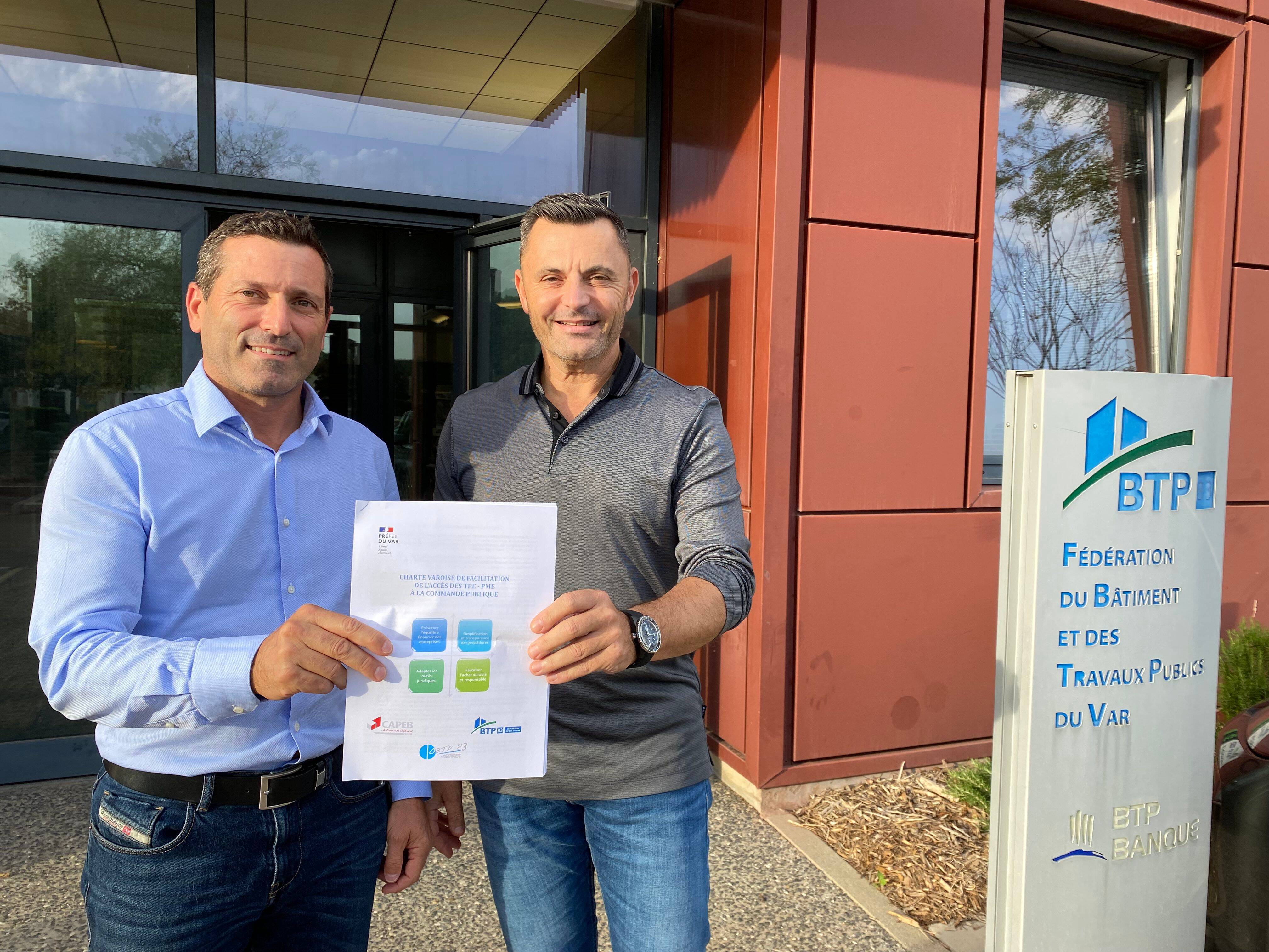 Le BTP veut faciliter l'accès des PME-TPE aux marchés publics dans le Var