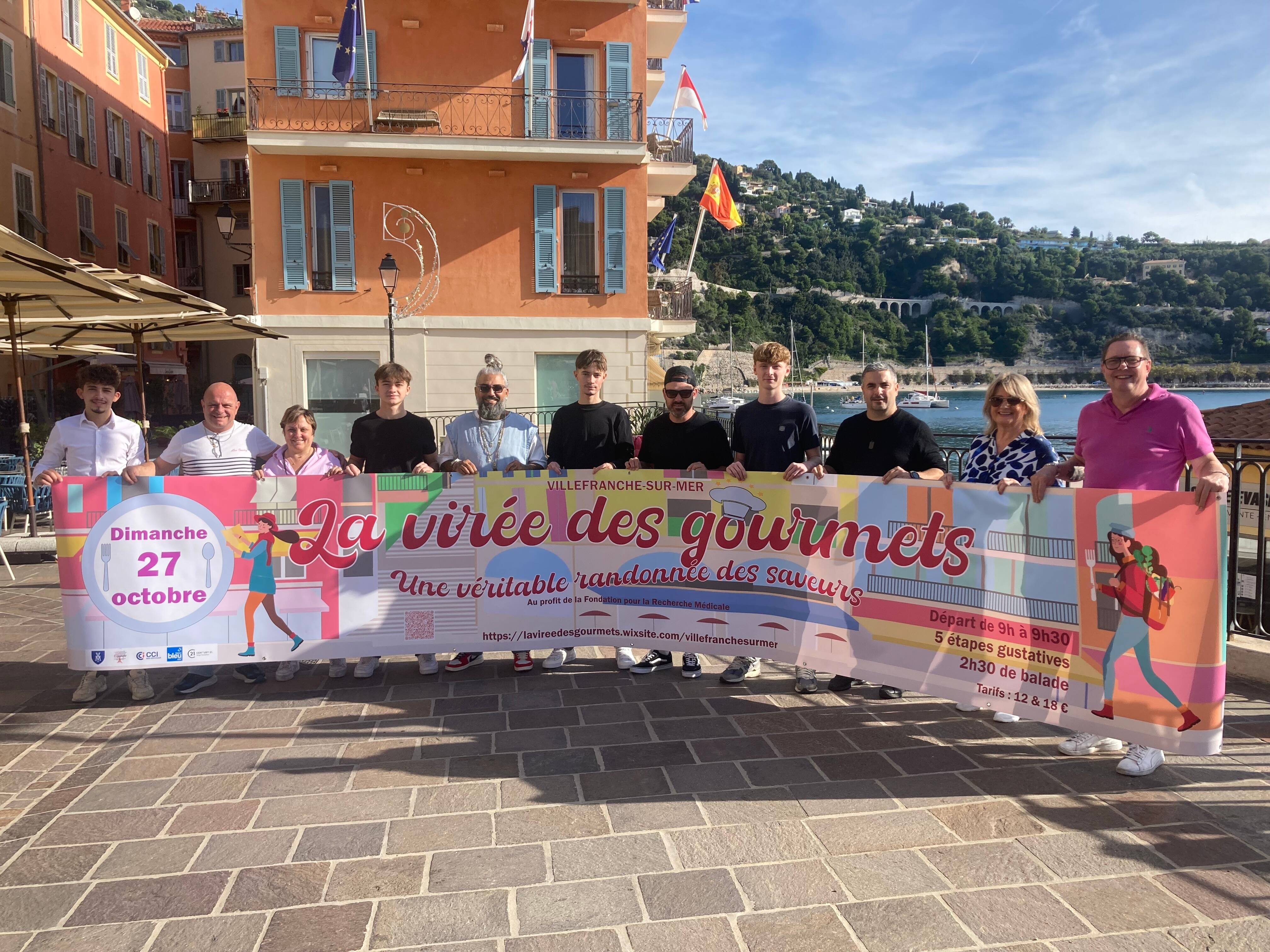 2h30 de marche, 15 restaurants... Quelle est donc cette balade gourmande qui aura lieu dans les rues de Villefranche-sur-Mer dimanche?