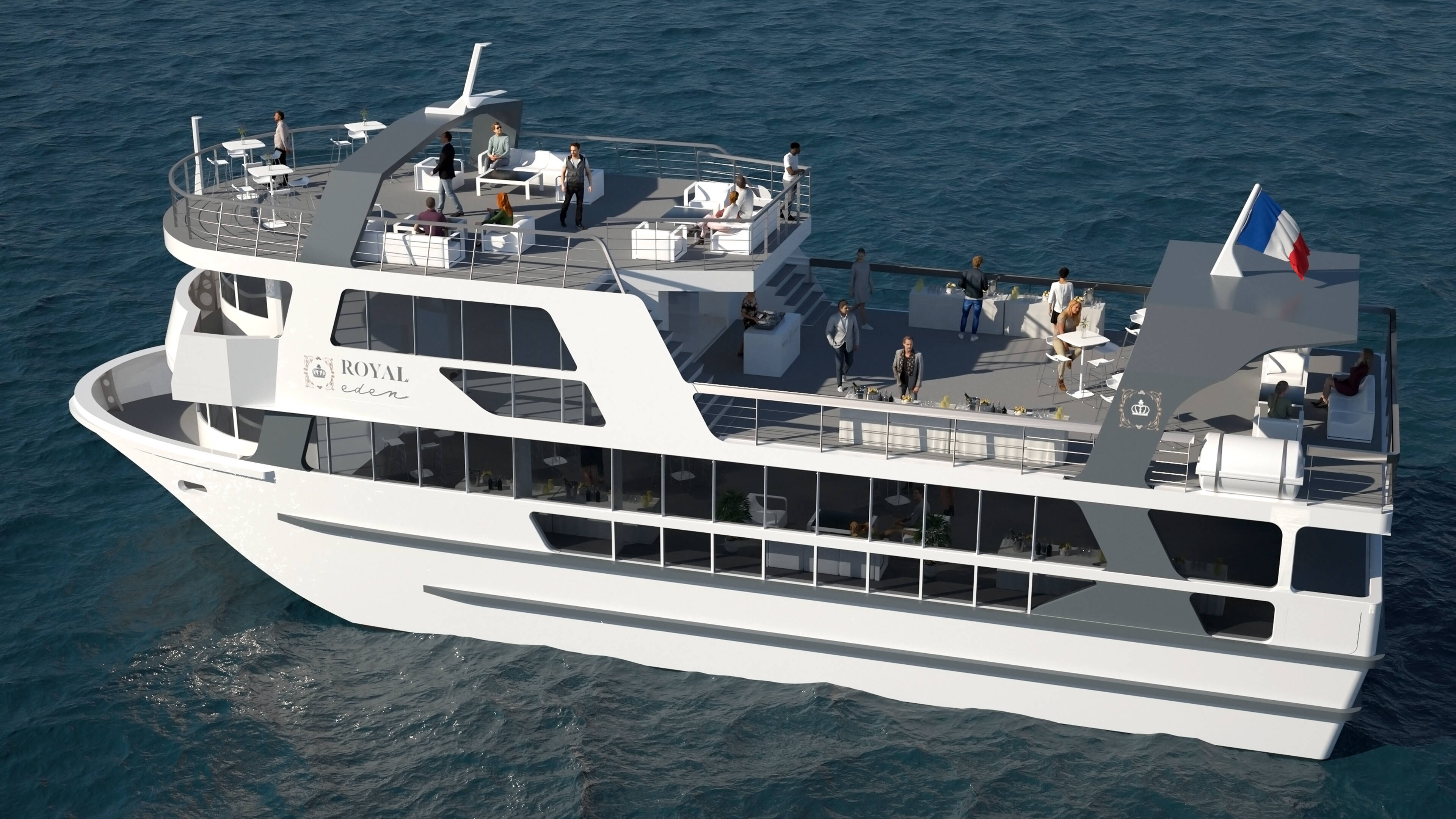 Un restaurant flottant: ce bateau dédié à l'événementiel va bientôt débarquer dans la rade de Toulon