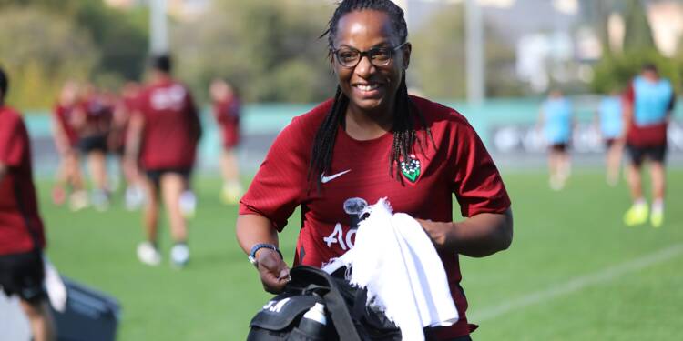 L’occasion de dépoussiérer un peu mon diplôme: habituelle kiné du RCT, Sandrine Agricole évoque avec le sourire son intérim sur le banc toulonnais