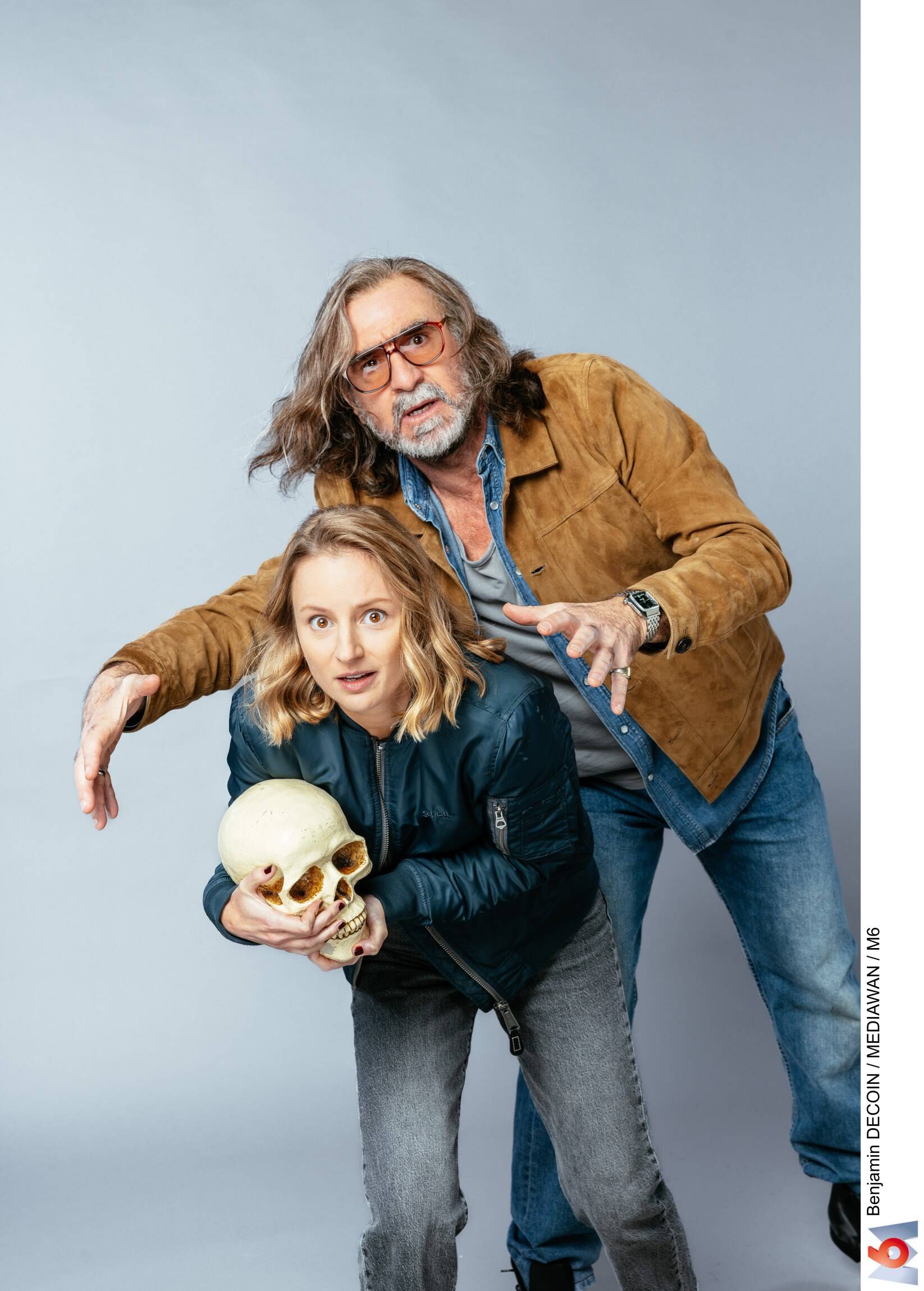 Tiphaine Daviot - Eric Cantona: faites connaissance avec un duo improbable uni contre le crime