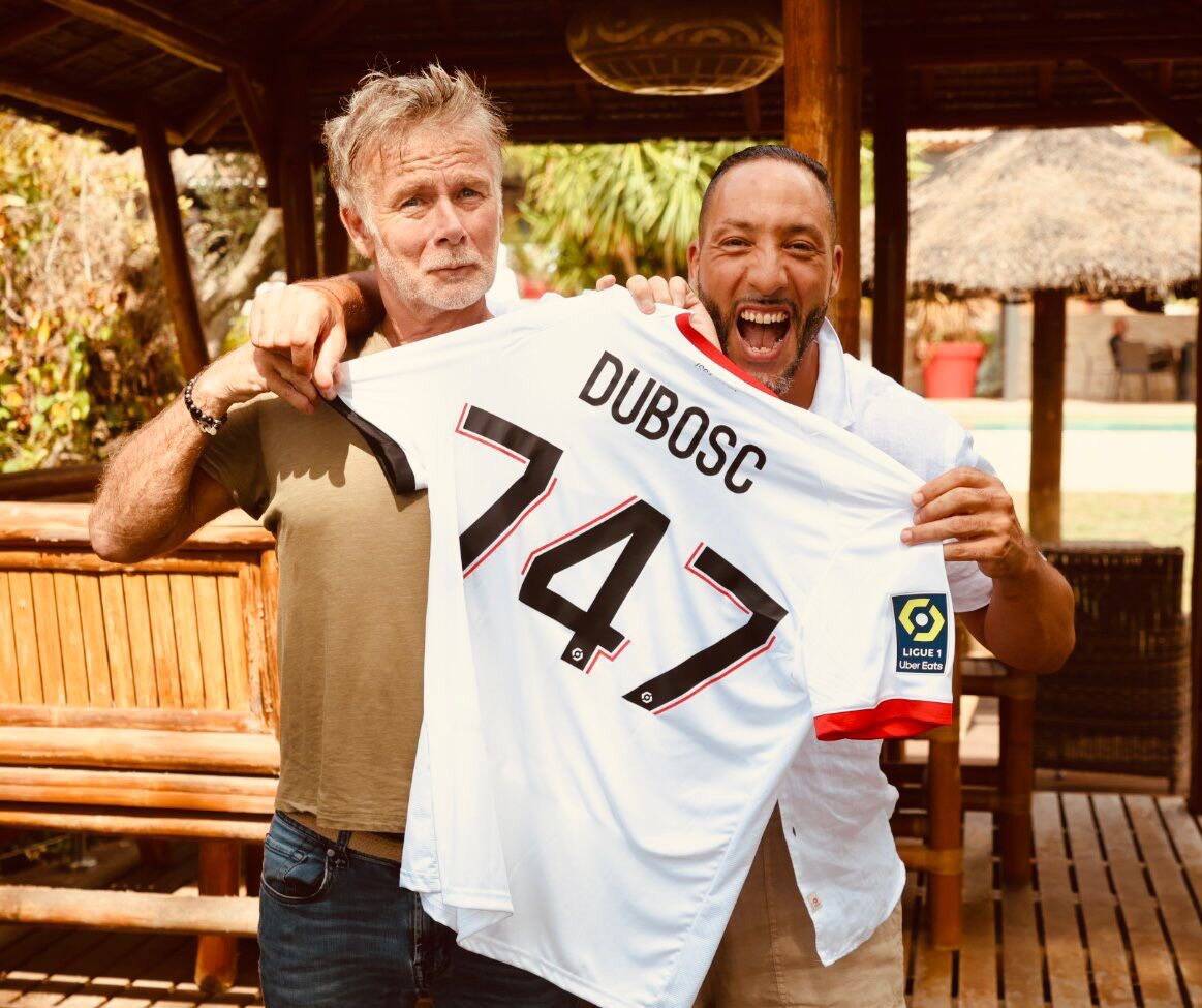 Franck Dubosc, Mado la Niçoise et Dante dans le clip du rappeur niçois Kaotik 747