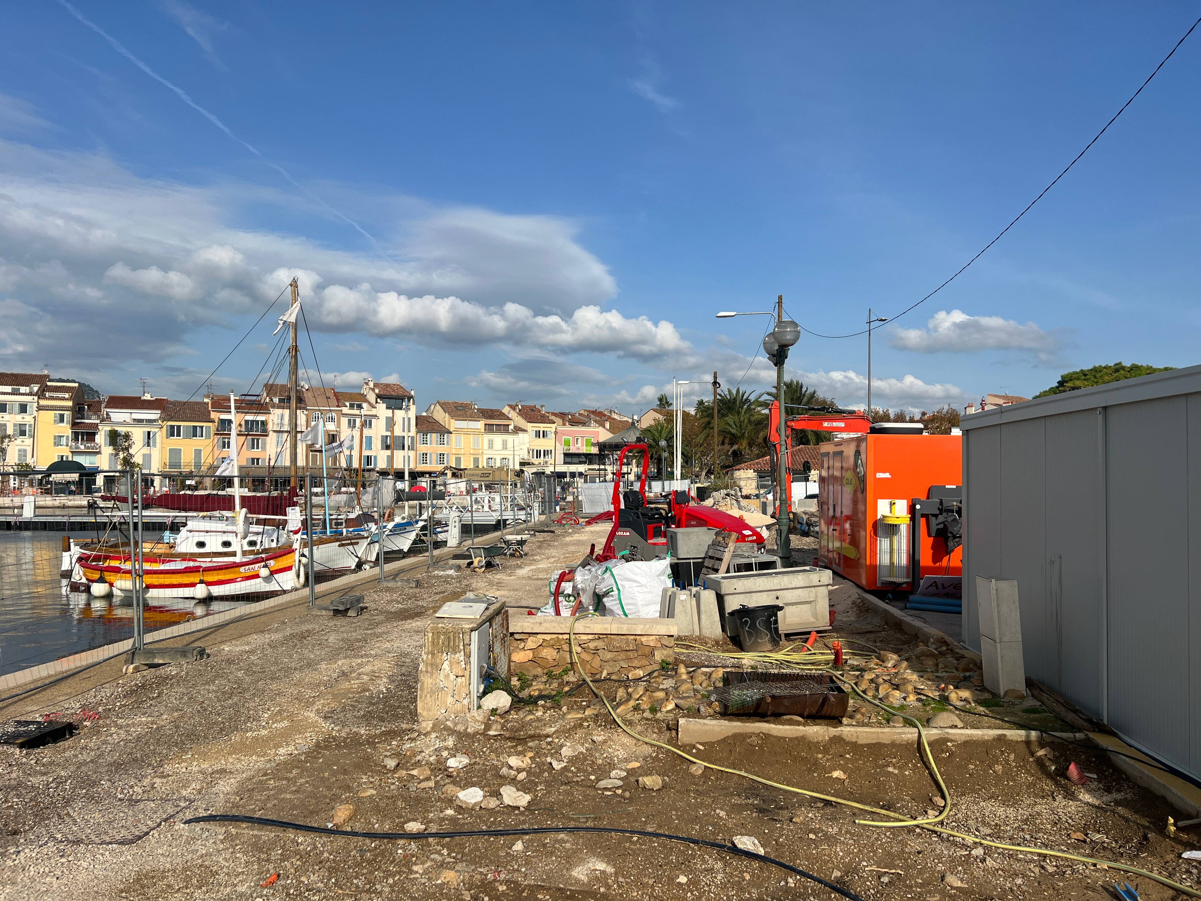 Port de Sanary: le chantier entre dans une nouvelle phase