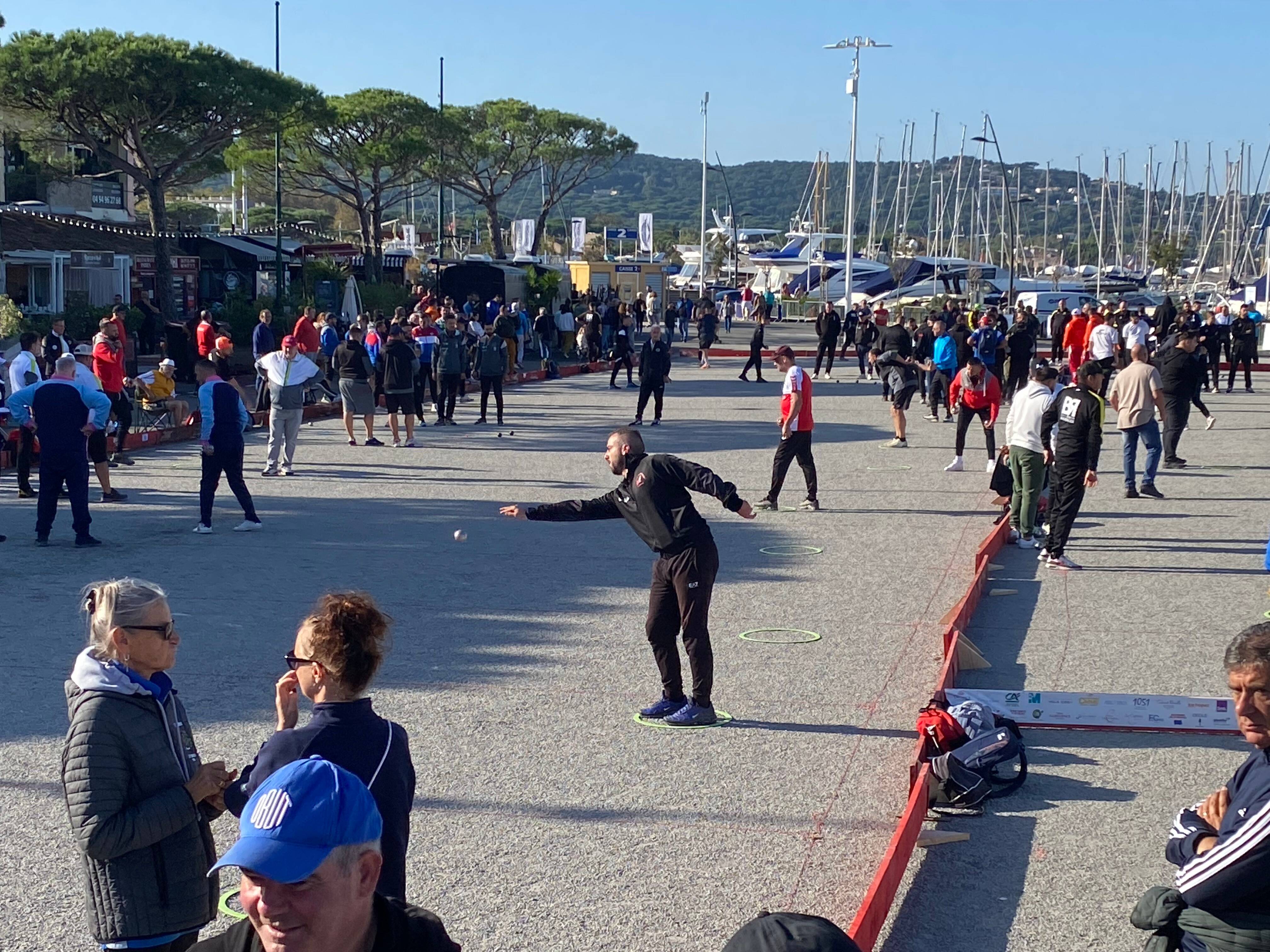 Les meilleurs mondiaux sont présents ce dimanche au "National" de pétanque à Saint-Tropez