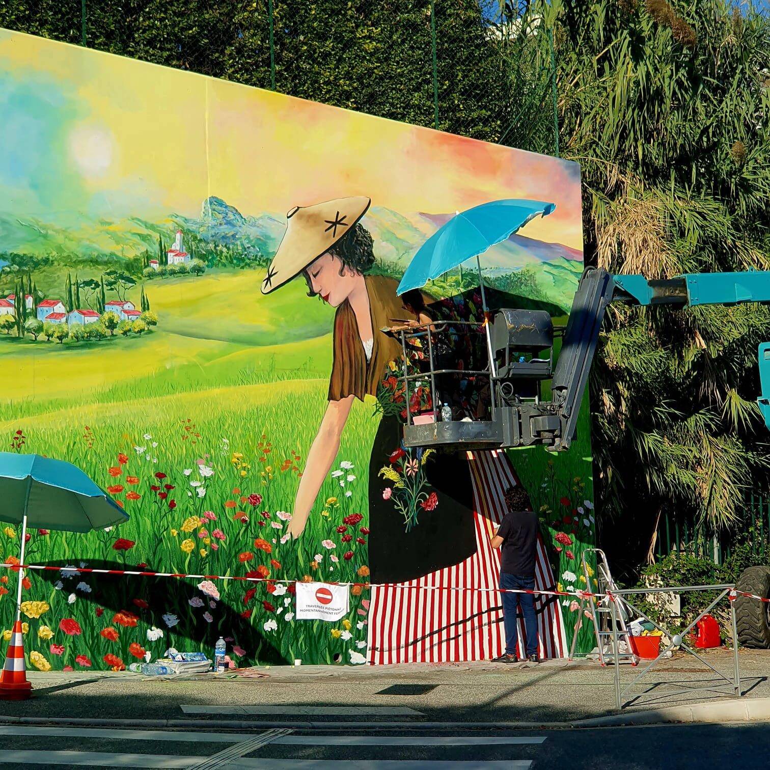 Une fresque pour rendre hommage à la culture de l'Sillet