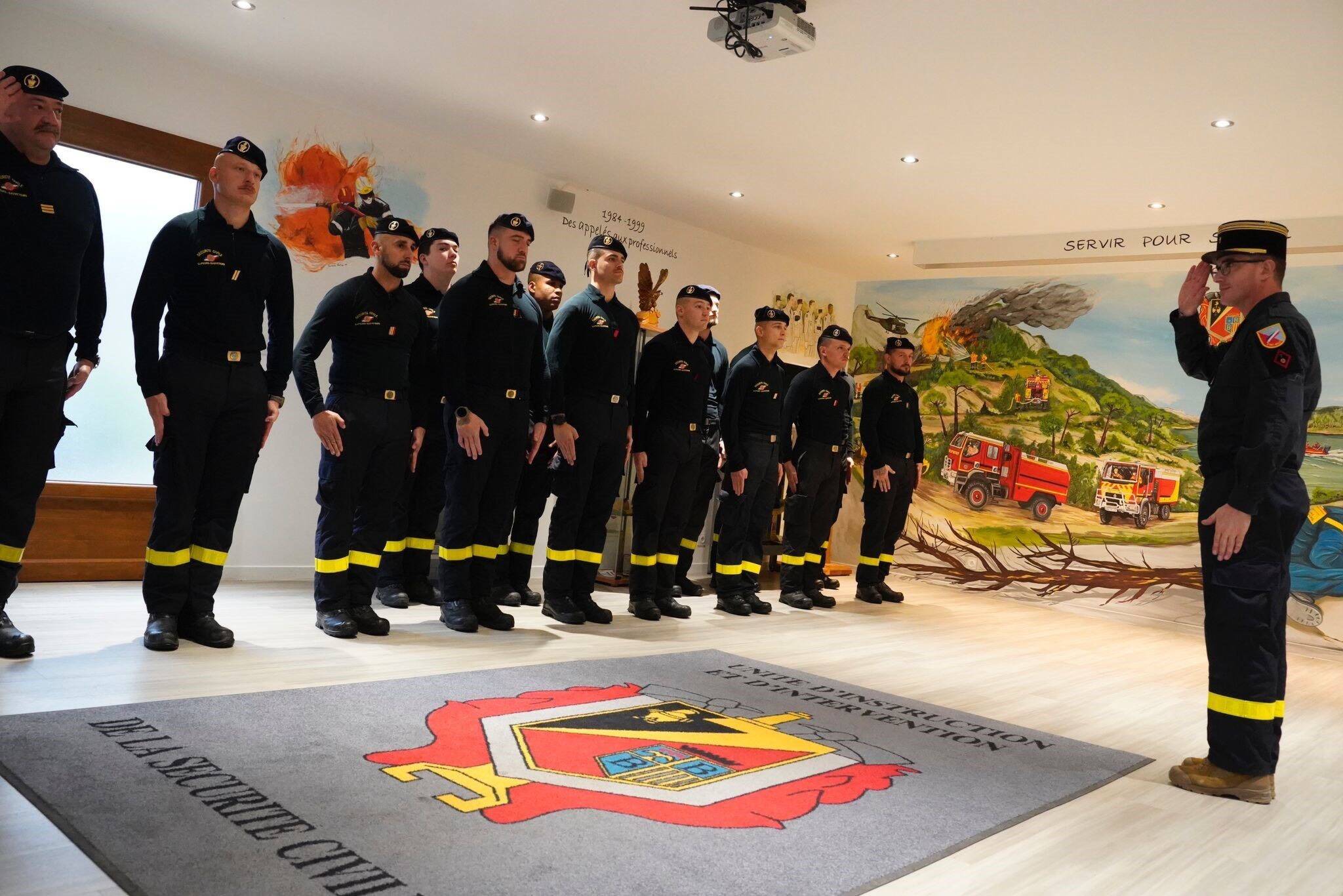 Une quinzaine de sapeurs-sauveteurs de l'UIISC7 de Brignoles en route pour aider les sinistrés des inondations en Espagne