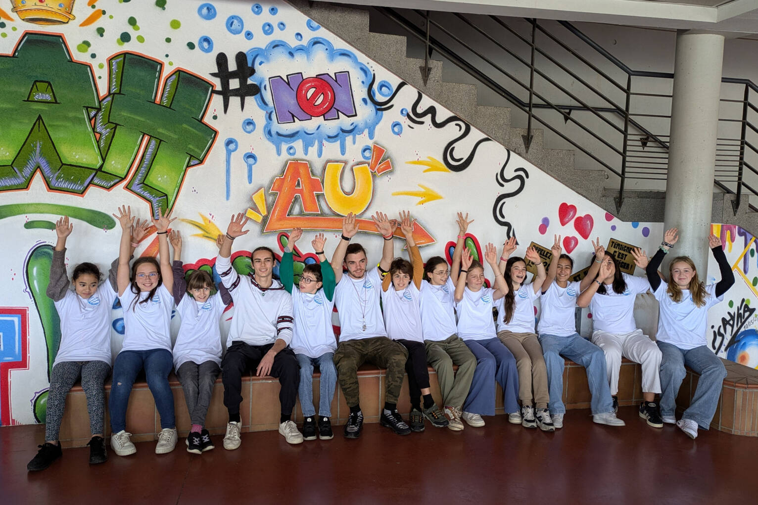 Une fresque pour prévenir le harcèlement scolaire dans ce collège du Var