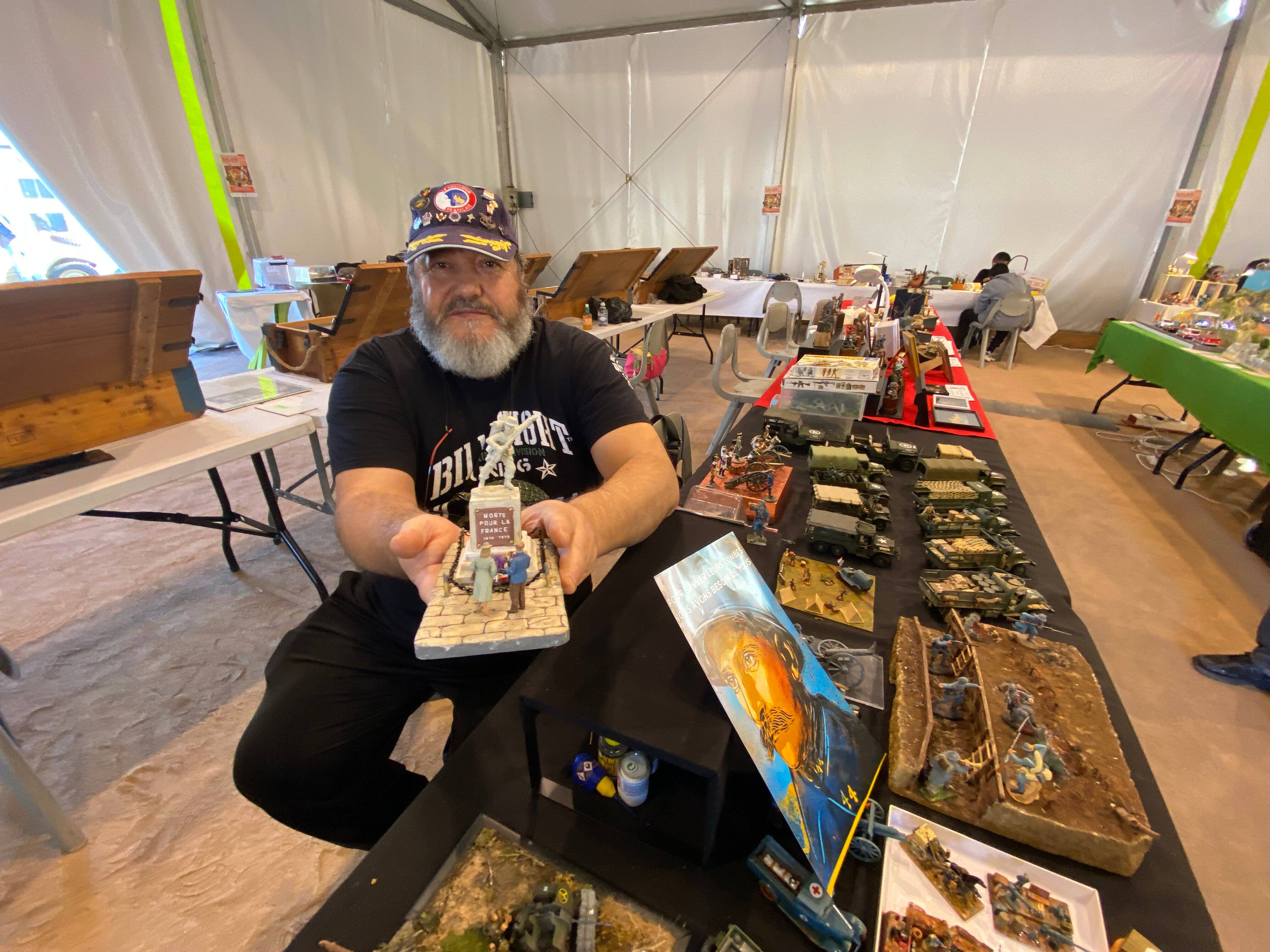 "C'est ma passion depuis petit": La Trinité accueille son premier salon de la maquette et de la miniature ce week-end