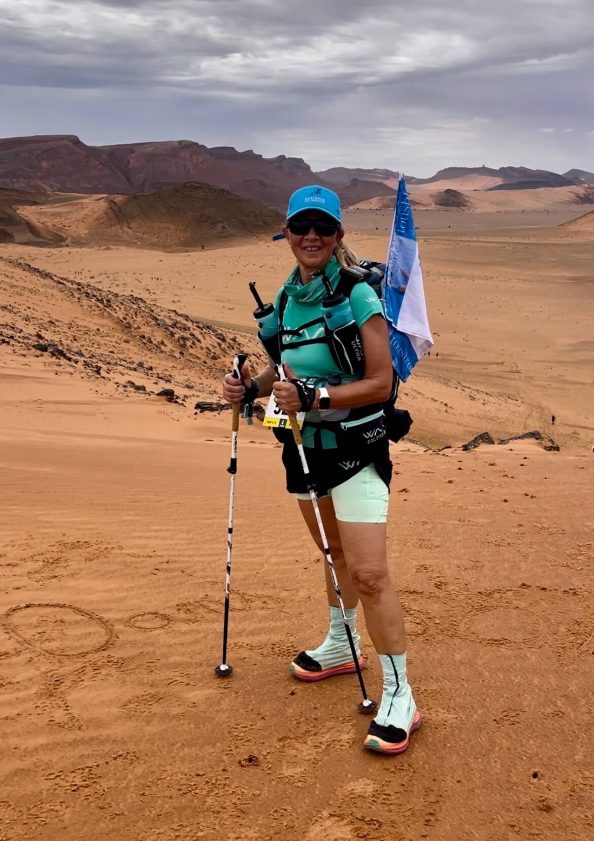 Au-delà de ses limites au Marathon des sables pour la Raphaëloise Lætitia Michel