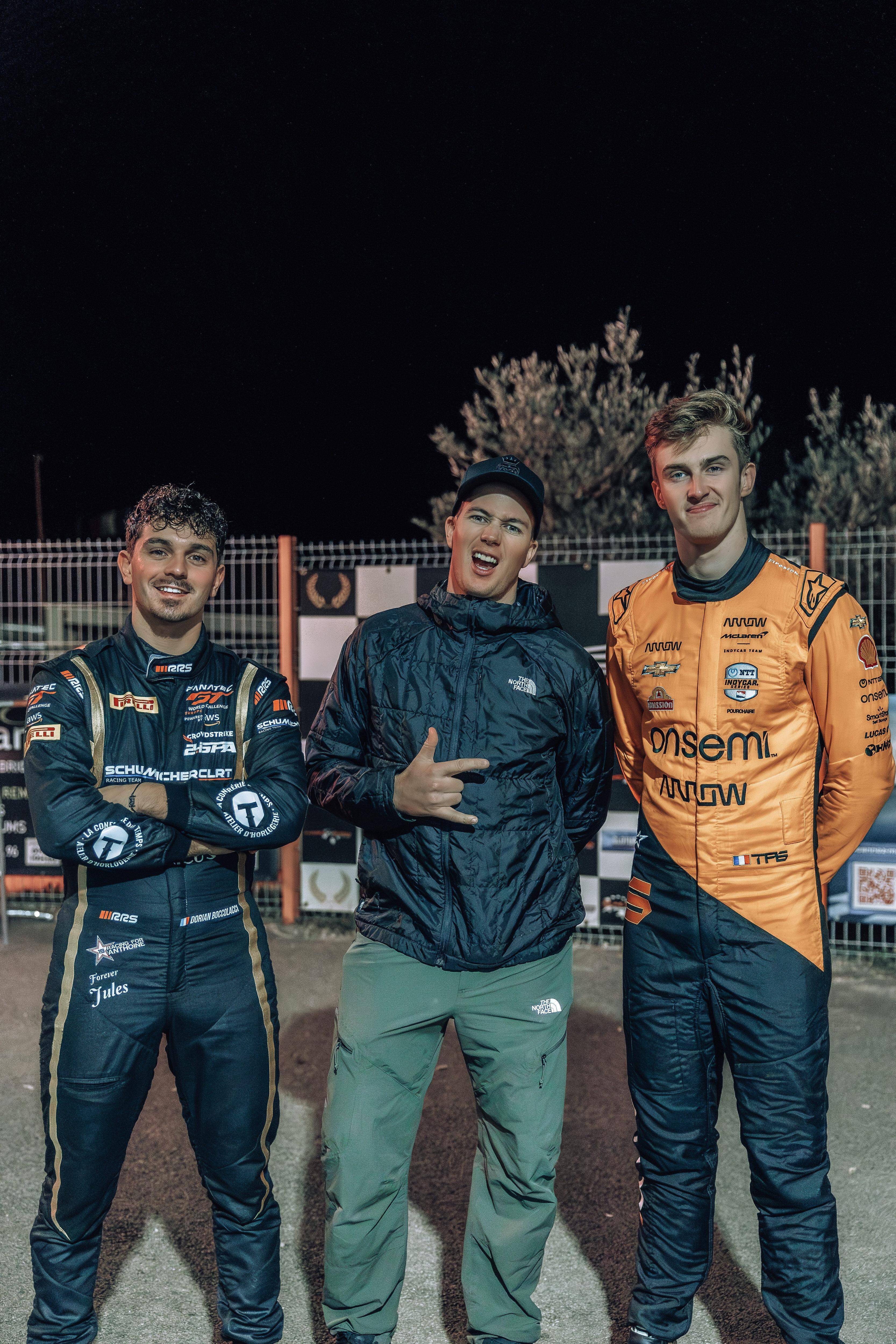 Encore du beau monde sur la piste du karting de Brignoles