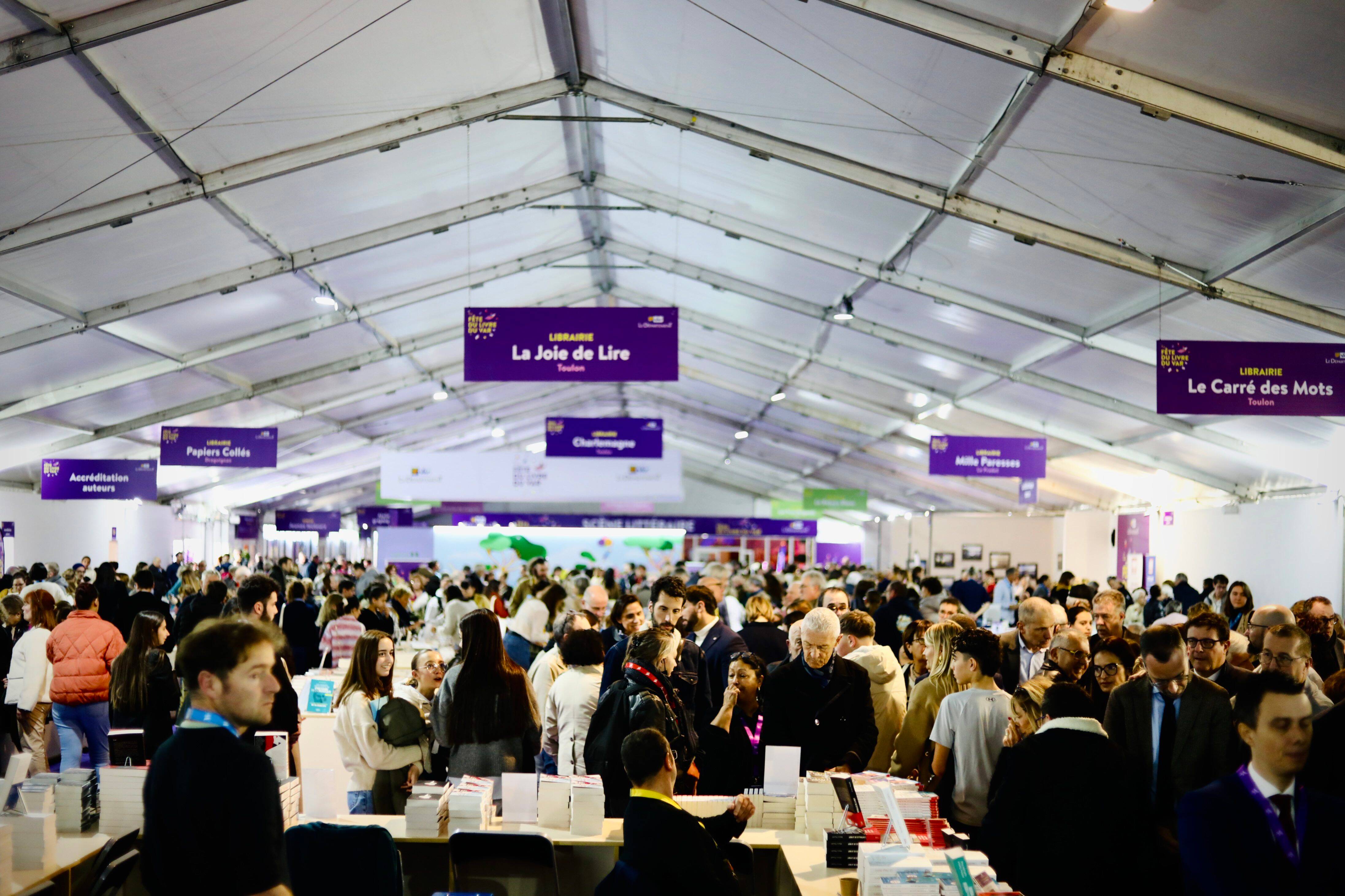 Claire Deya, Mathieu Pierloot et Giulia Vetri... La Fête du livre du Var s'est ouverte avec les prix des lecteurs