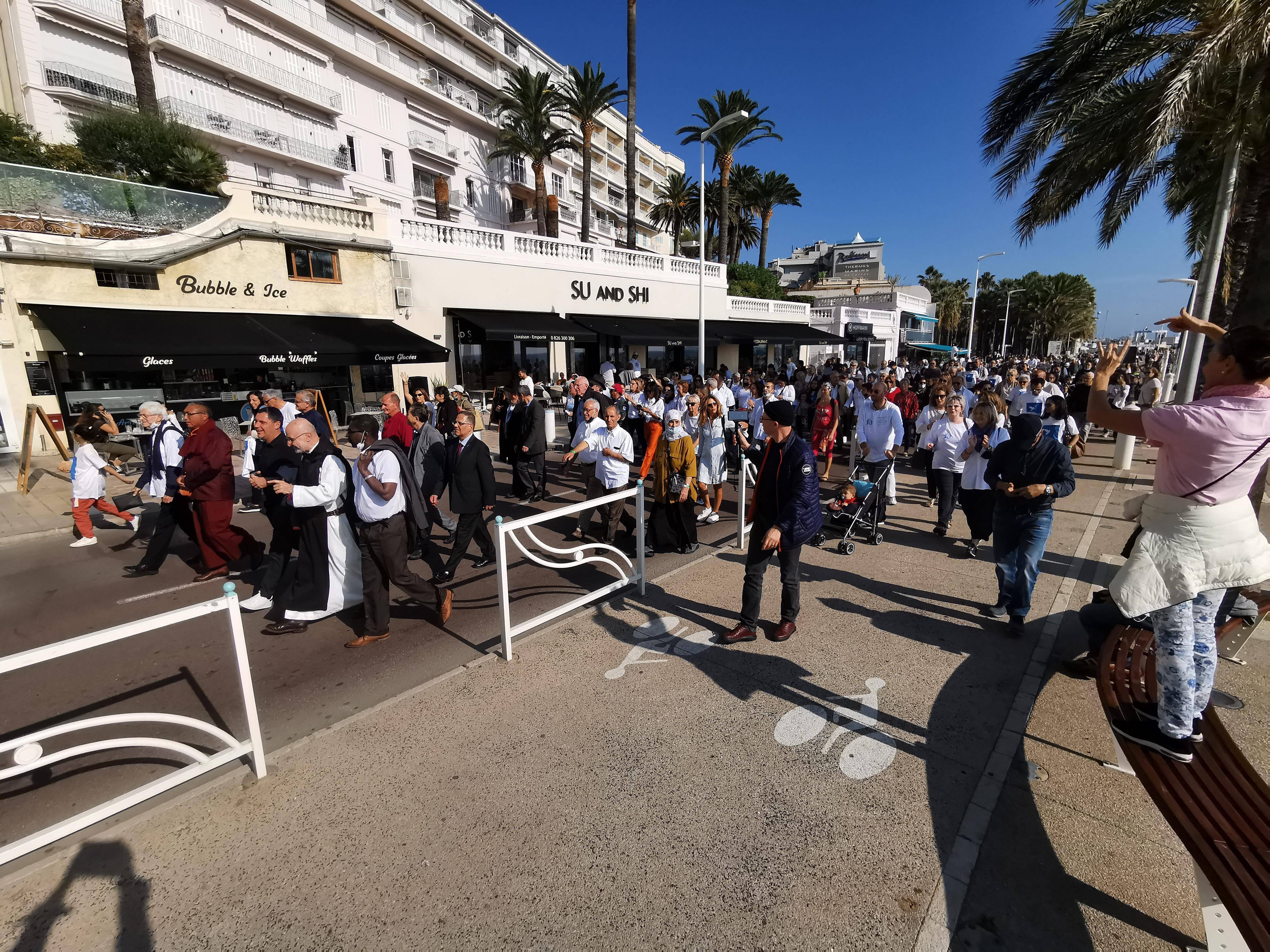 L'association Vivre ensemble organise sa 12e marche pour la paix et la fraternité dimanche à Cannes