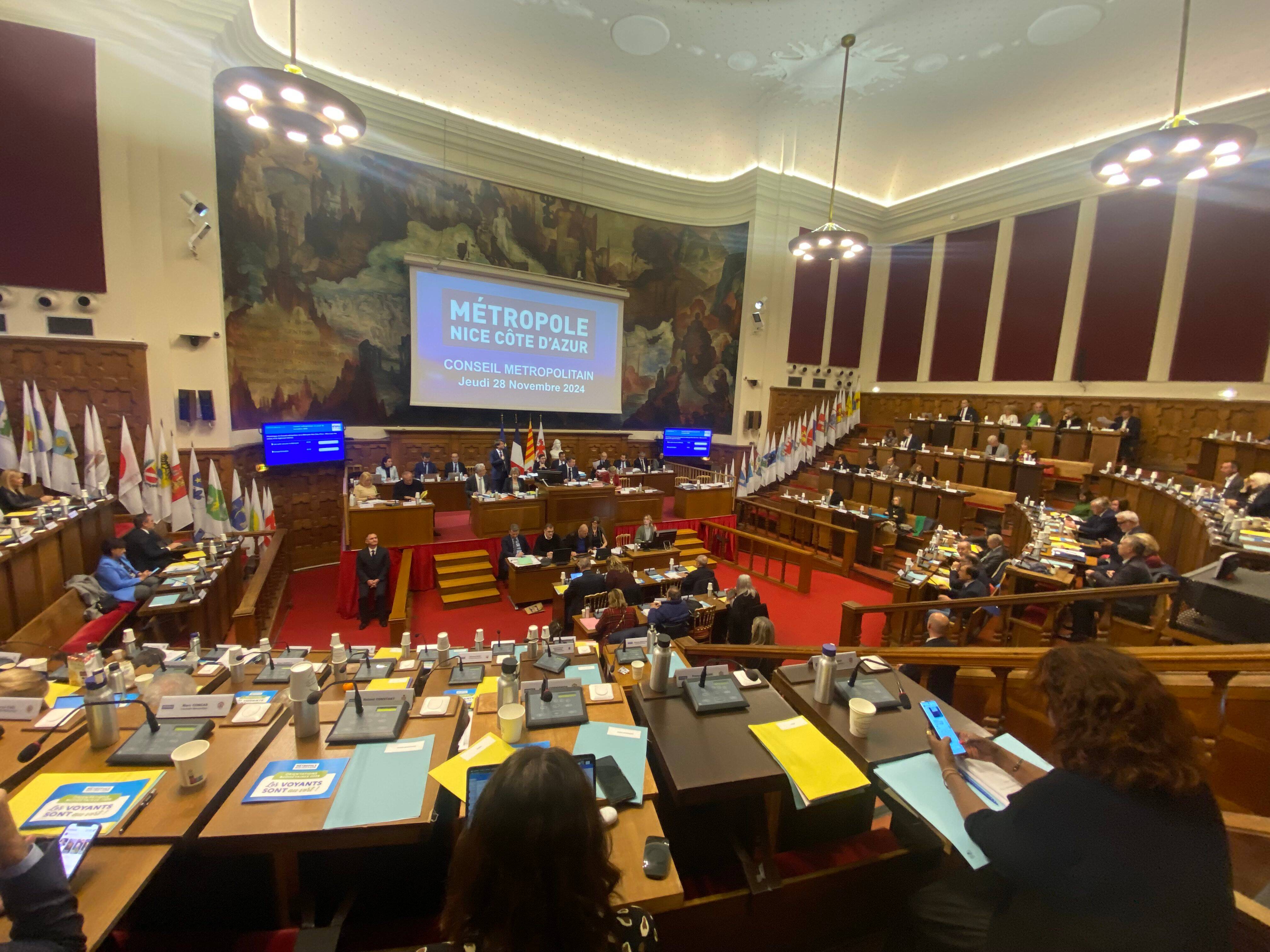 La Métropole de Nice ne modifiera pas ses taxes en 2025 et continuera à investir: ce qu'il faut retenir du Conseil Métropolitain