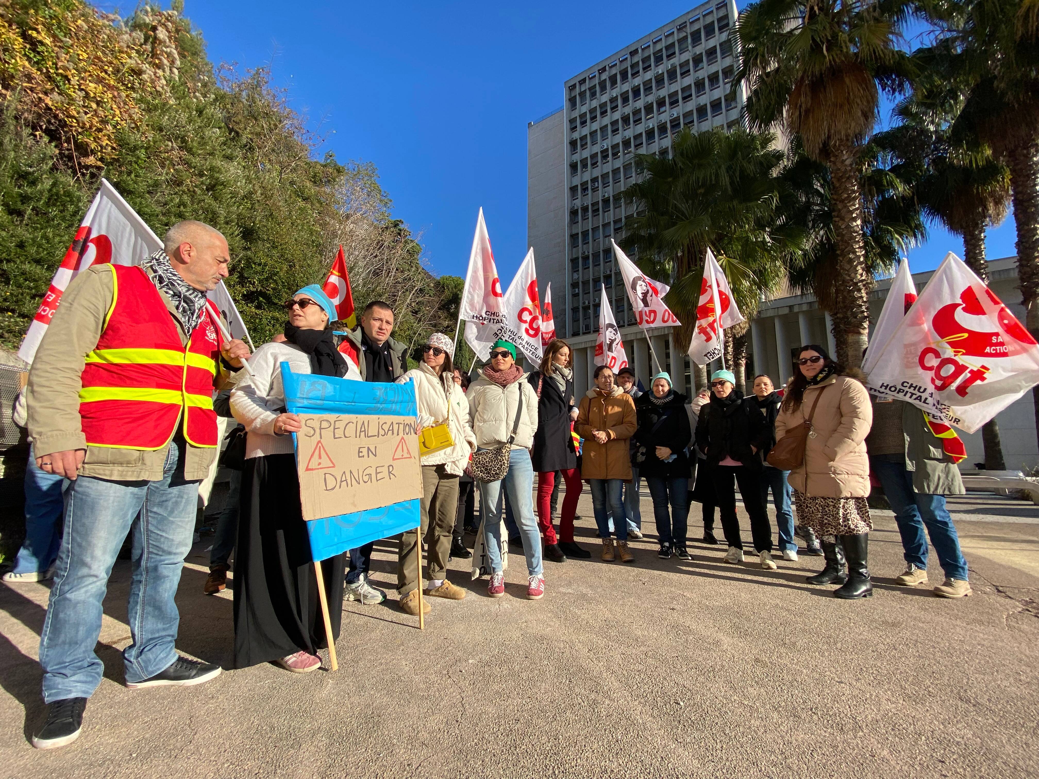 À Nice, les infirmiers de bloc en grève ce jeudi pour défendre leur spécialité