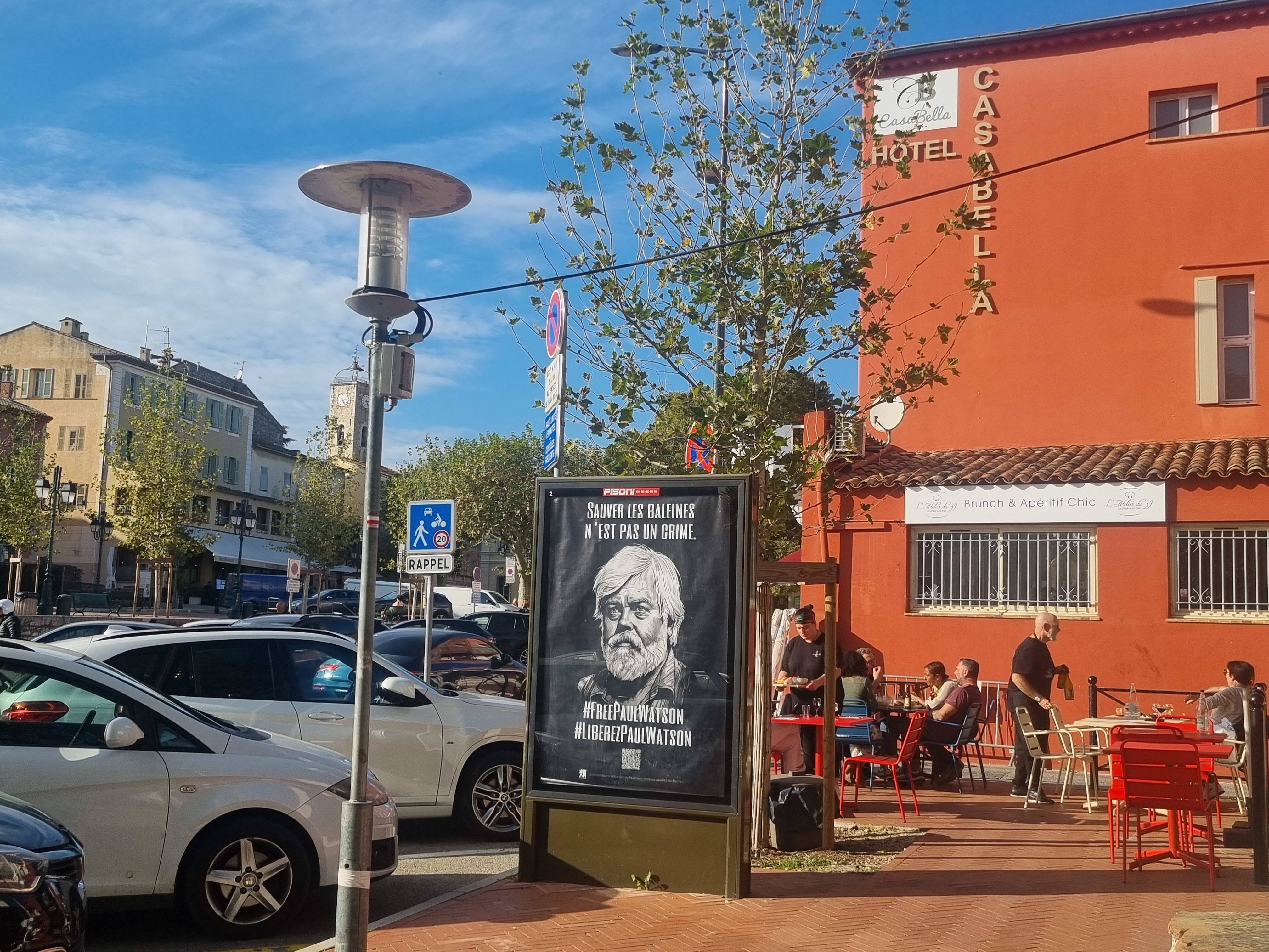 Comment cette commune azuréenne se mobilise pour libérer l'activiste Paul Watson