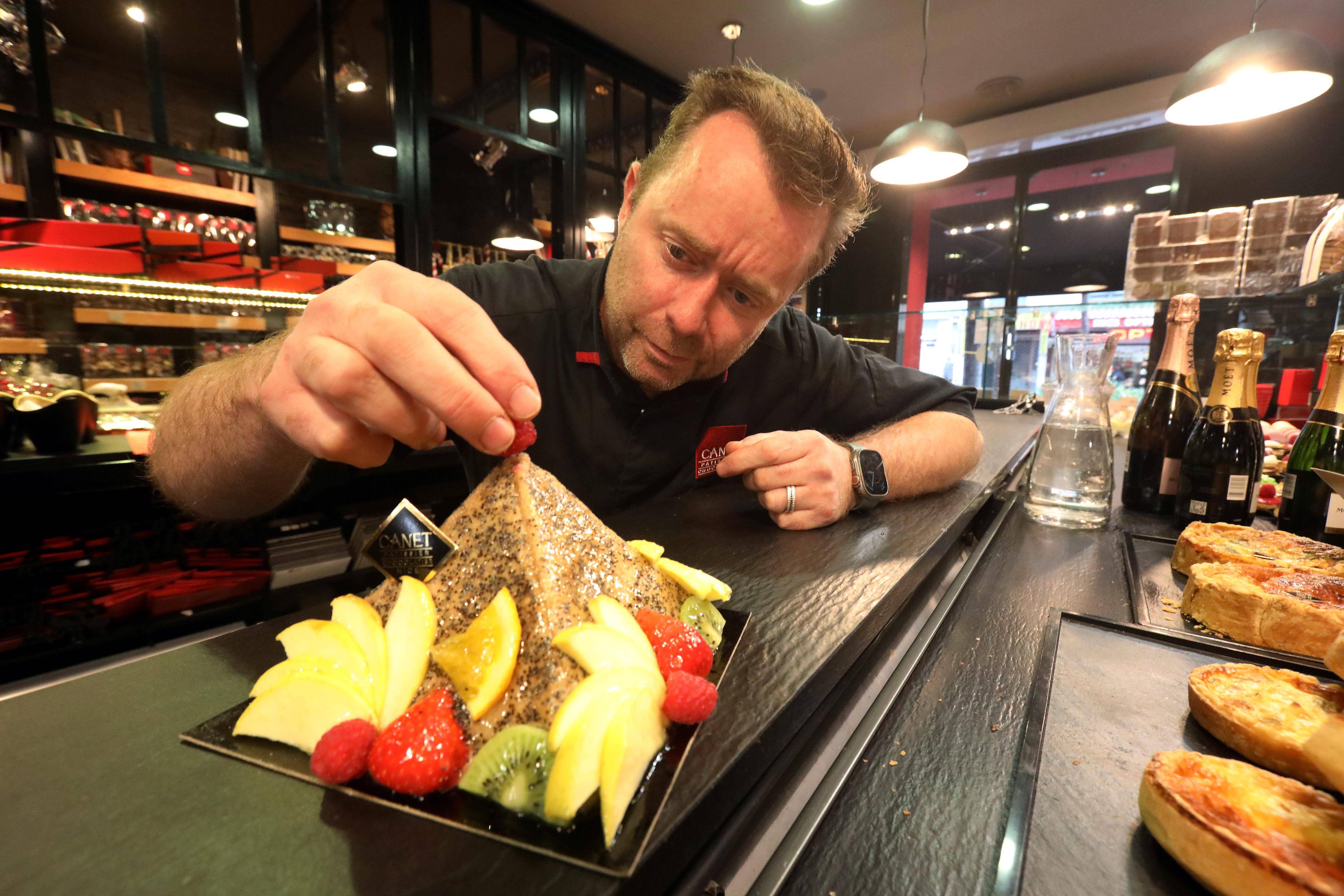 À Noël dans cette institution gourmande bien connue des Niçois, les bûches sont à l'honneur