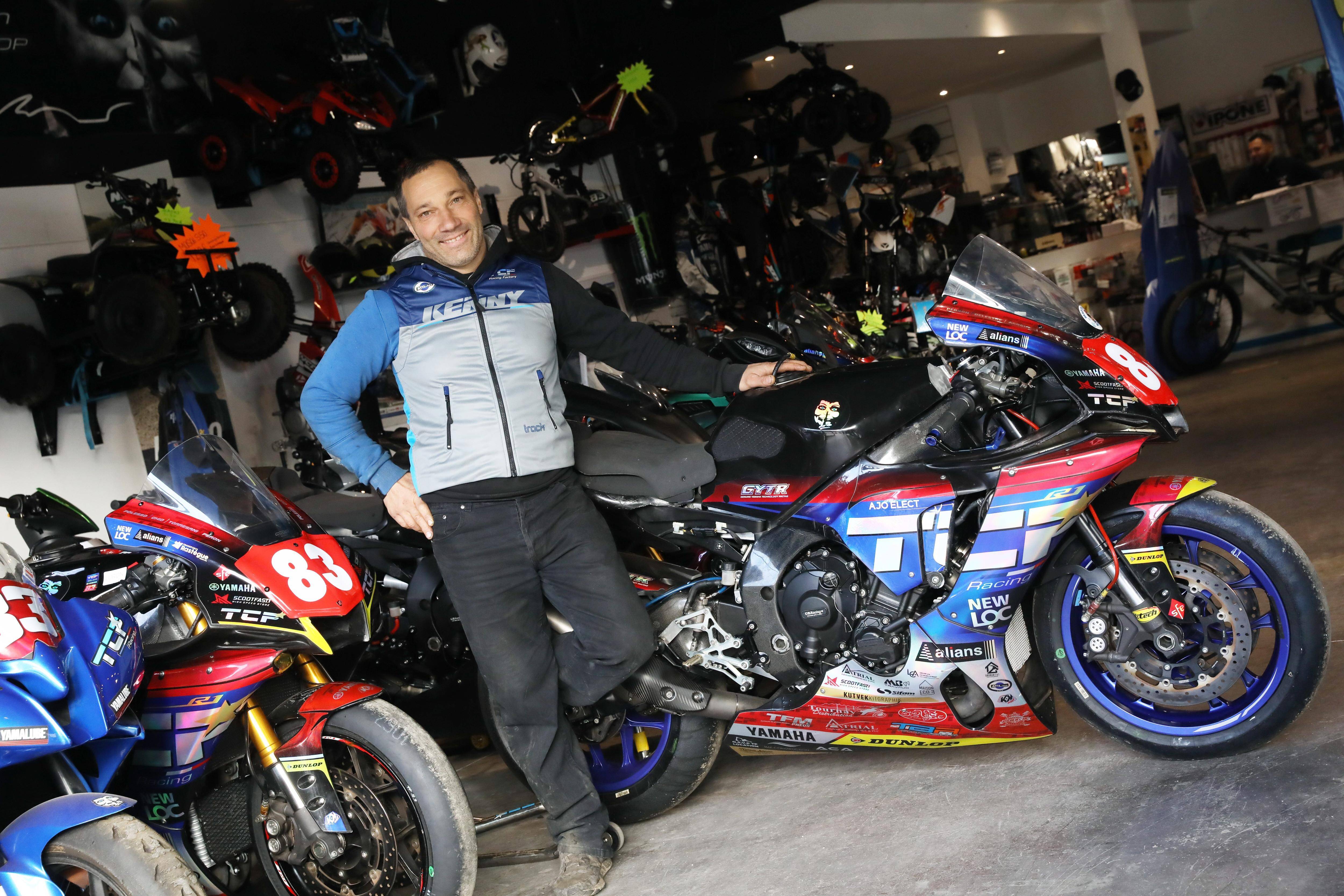 Pilote et manager de TCP Racing, le Varois Peter Polesso a consacré sa vie à la moto, nous l'avons rencontré