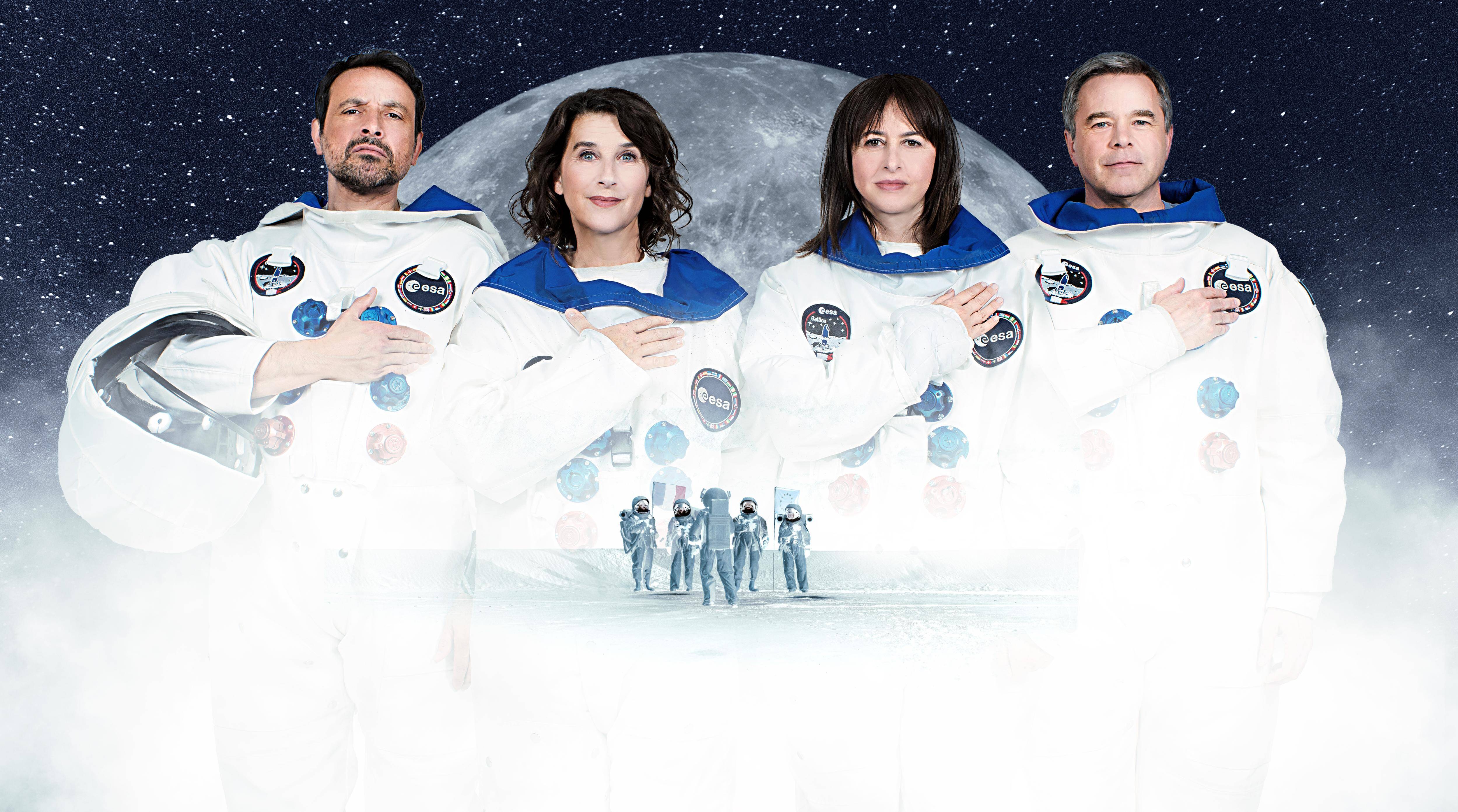 Le casting de la série "Fais pas ci, fais pas ça" réunit pour un soirée spéciale sur la Lune