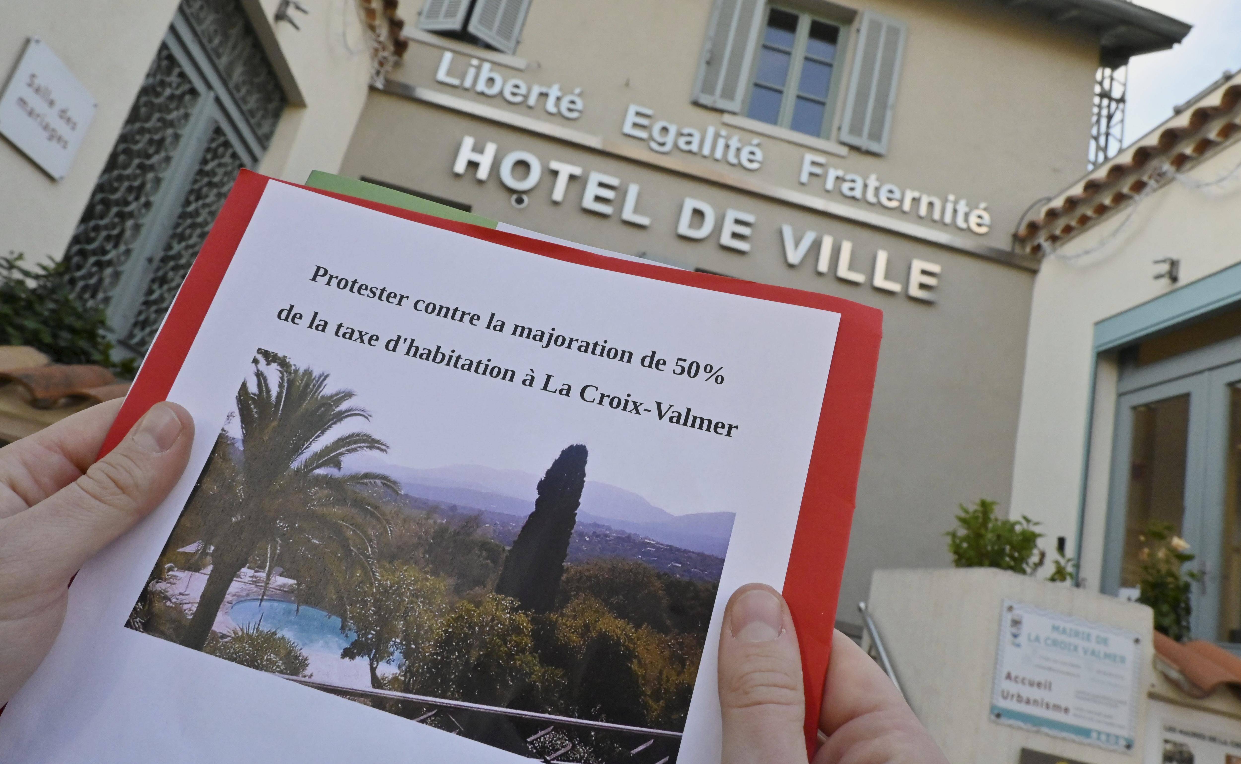 A La Croix-Valmer, les propriétaires lance une pétition contre la majoration de 50 % de la taxe d'habitation