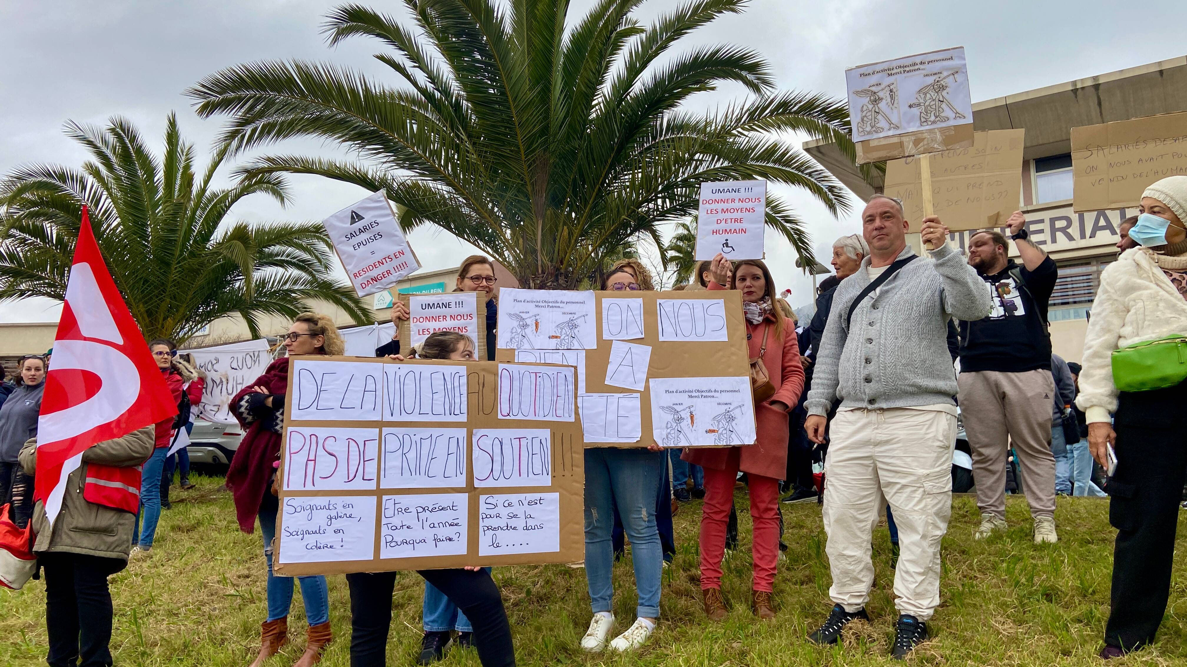 "Où est l'humain dans votre gestion?": à La Valette, les employés de l'association Umane réclament plus de moyens