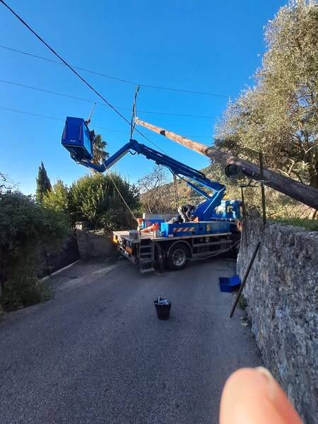 Chute d'un poteau électrique à Grasse: près de 200 foyers impactés ce vendredi