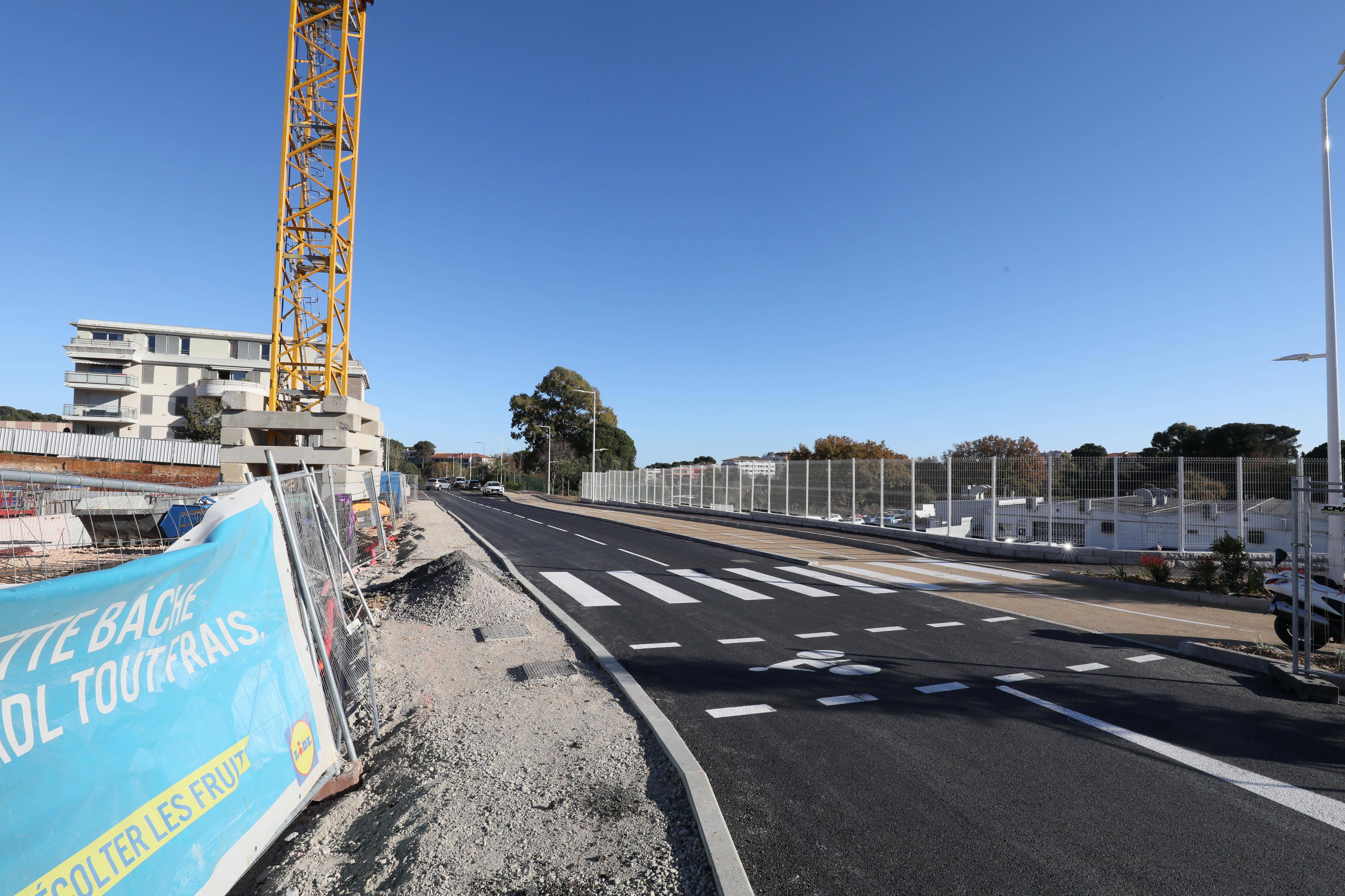 A Antibes, la rue du Bon Air a été inauguré pour permettre à tout un quartier de mieux respirer