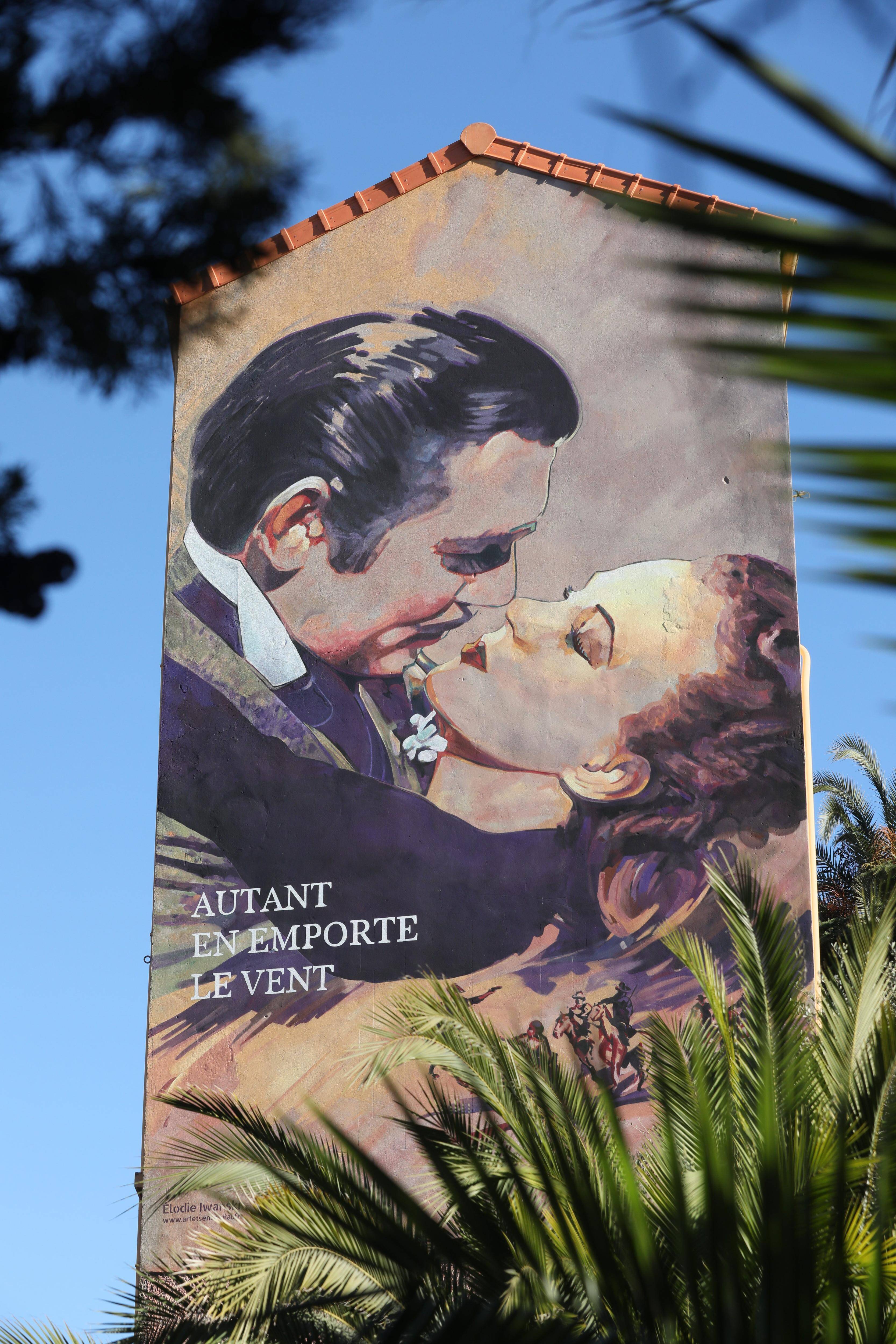 Une fresque monumentale à Cannes pour rendre hommage à un chef d'oeuvre du cinéma hollywoodien
