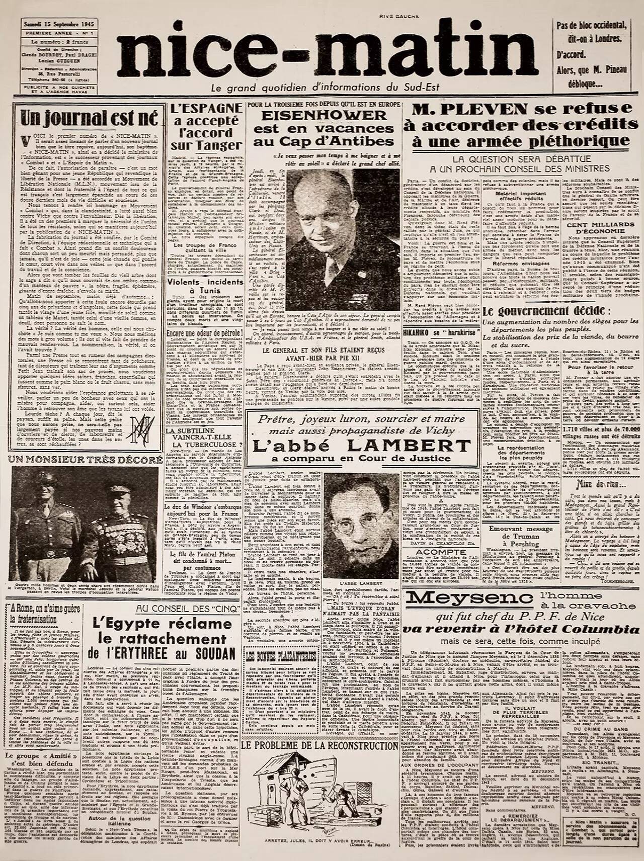 Votre journal Nice-Matin fête ses 80 ans en 2025. Beaucoup de surprises vous attendent !