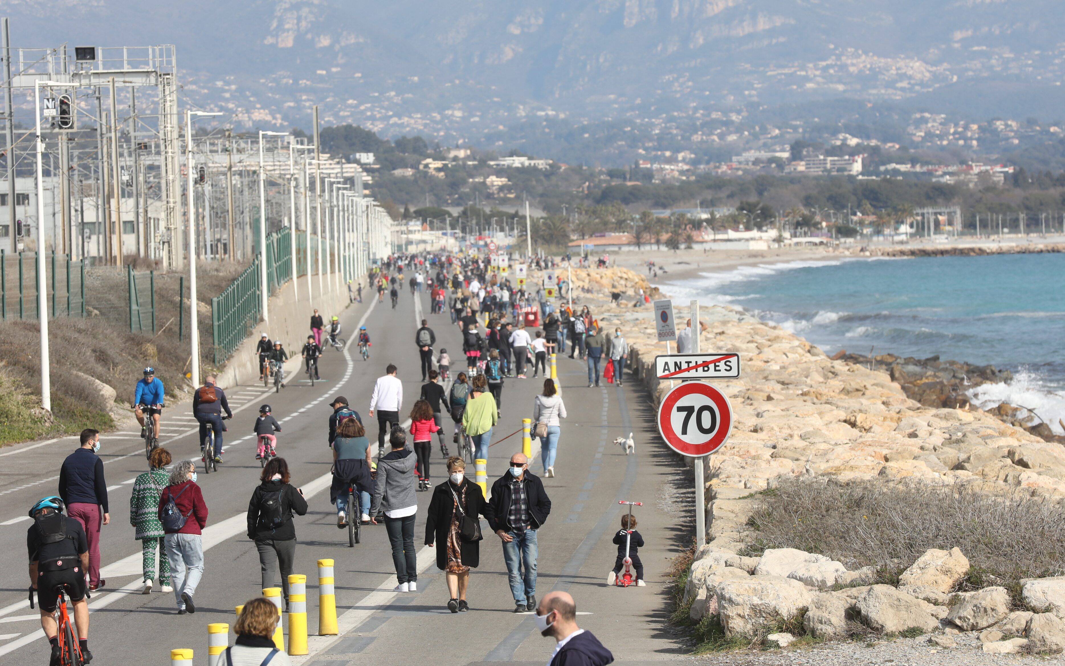 Ce dimanche, le bord de mer est piéton entre Villeneuve-Loubet, Antibes et Golfe-Juan