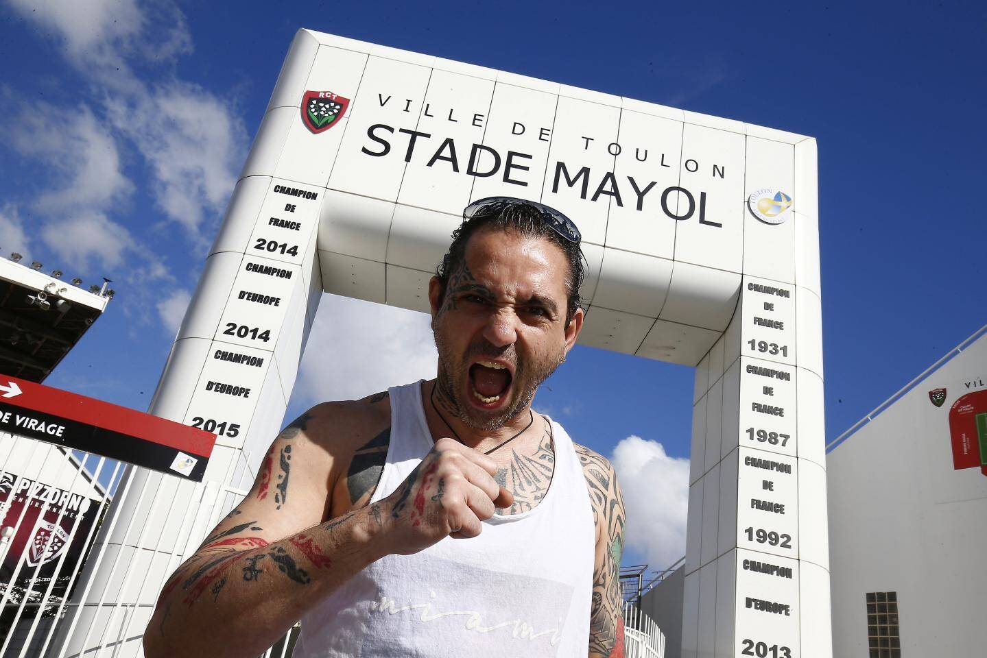 Voici votre favori pour succéder à Christophe Charaut et lancer le Pilou Pilou avant les matchs au stade Mayol à Toulon